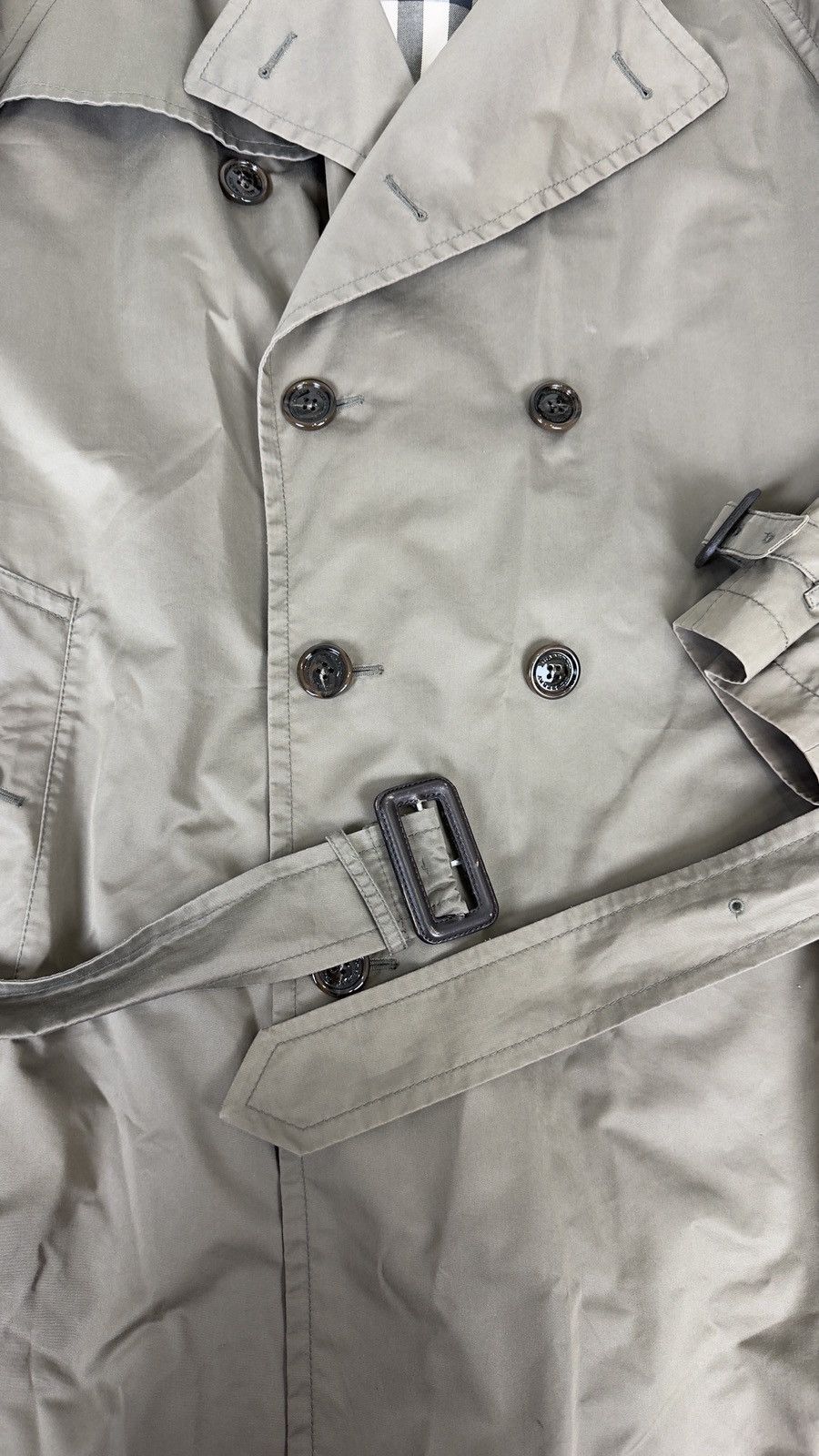 Burberry Burberry Middle length Belted Trench Size US XL / EU 56 / 4 - 10 Thumbnail