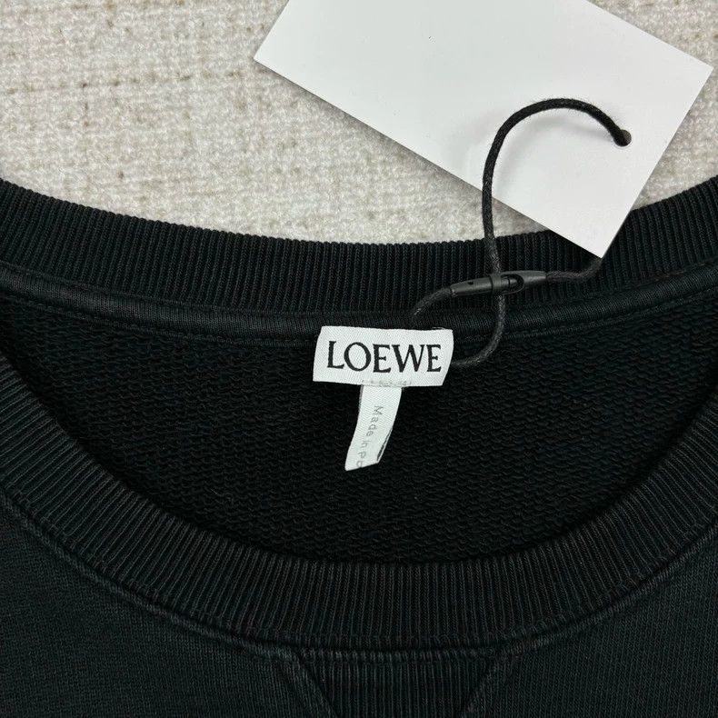 Loewe Loewe Letter embroidered round neck pullover long sleeve s Size L / US 10 / IT 46 - 4 Thumbnail