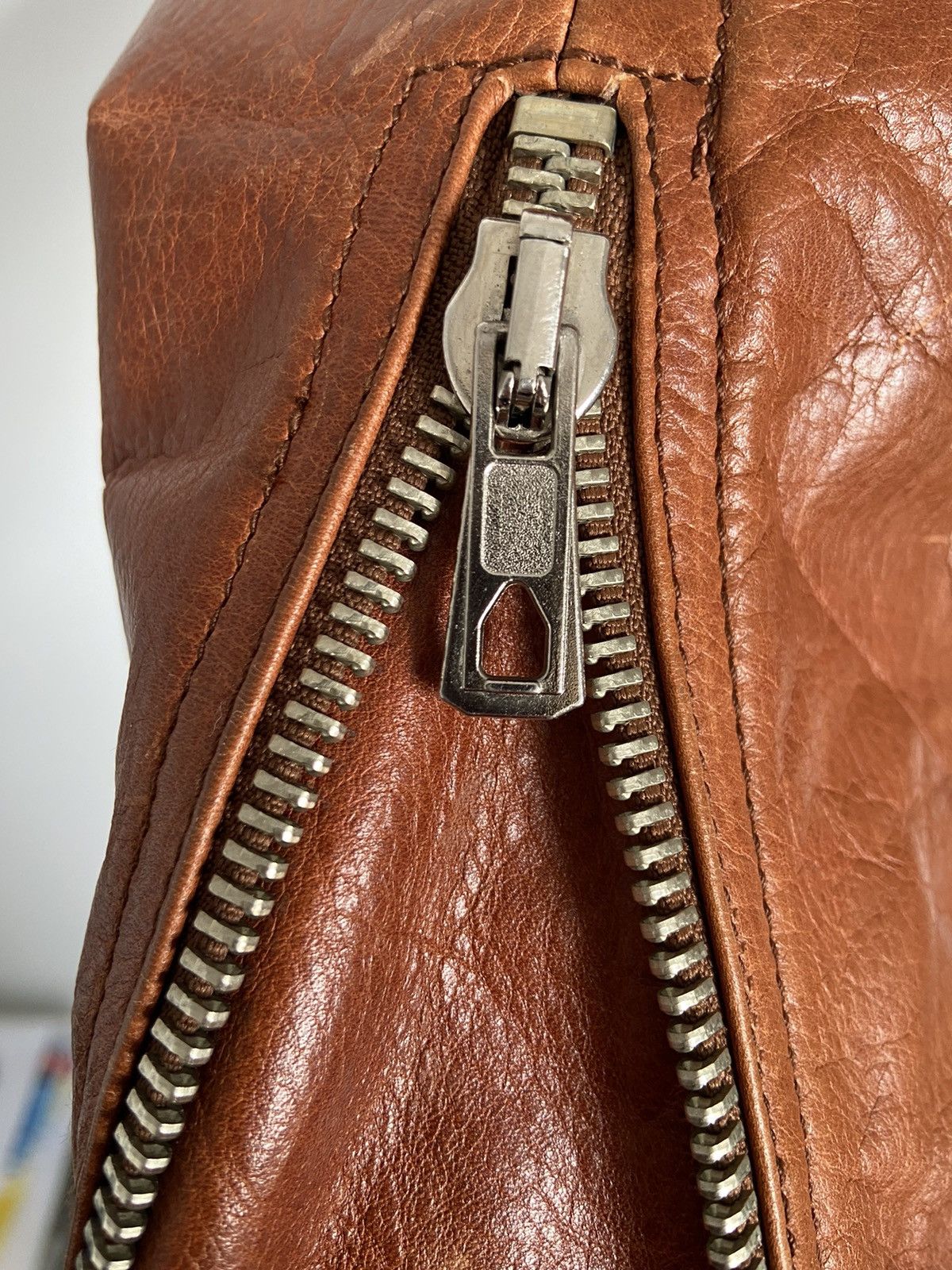 Jean Paul Gaultier × Vintage ULTRA RARE Jean paul gaultier 80s vintage leather jacket Size US L / EU 52-54 / 3 - 11 Thumbnail