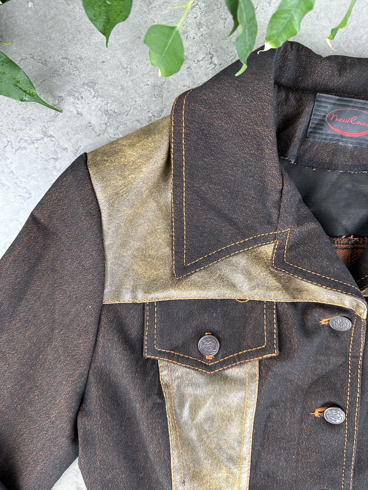 Japanese Brand Vintage Brown Jacket Size S / US 4 / IT 40 - 3 Thumbnail