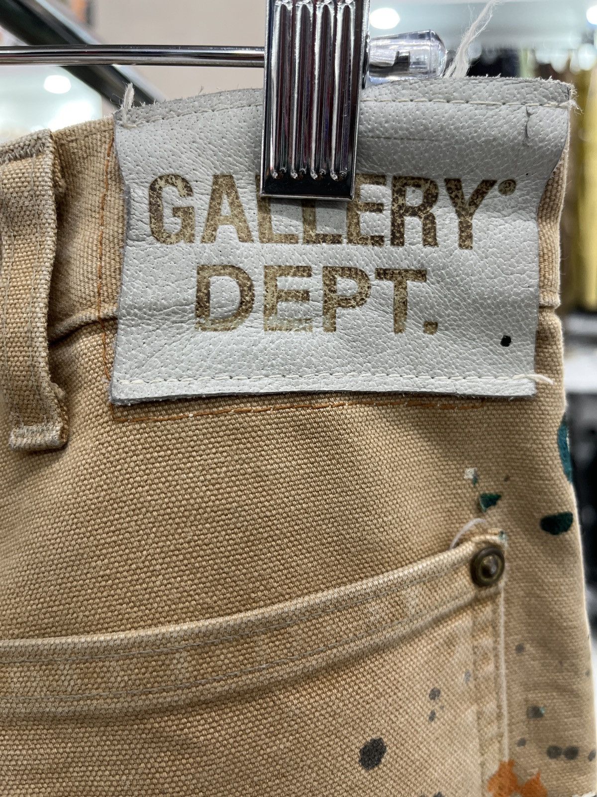 Gallery Dept. La Flare Carpenter Pants Tan Size US 31 - 3 Thumbnail