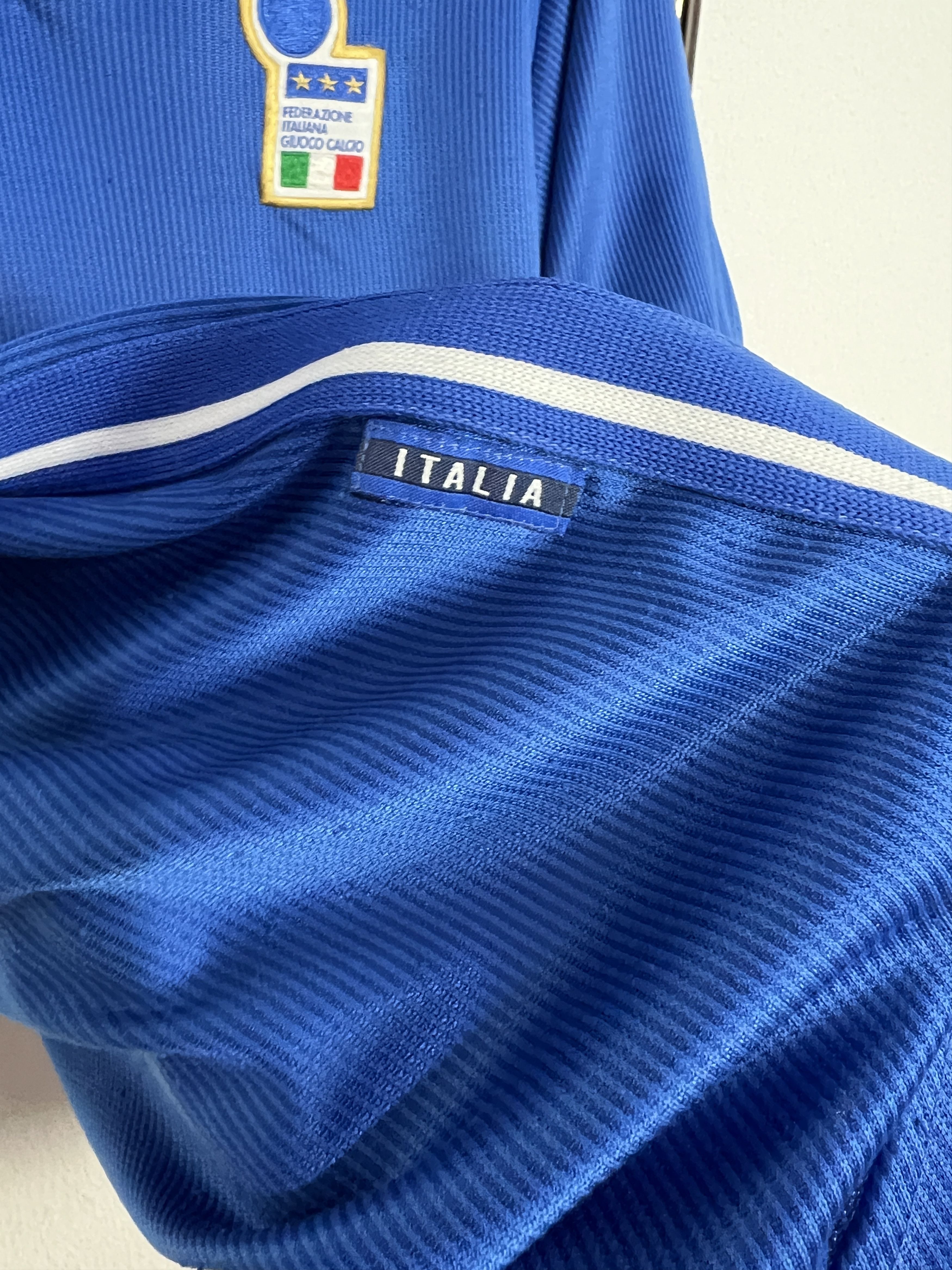 Nike Italy Home football shirt 1994 Soccer Nike Maglia Blue Size US S / EU 44-46 / 1 - 6 Thumbnail