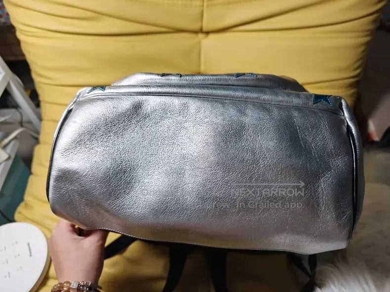 Saint Laurent Paris Saint Laurent Paris Blue Star Leather Backpack Size ONE SIZE - 5 Thumbnail
