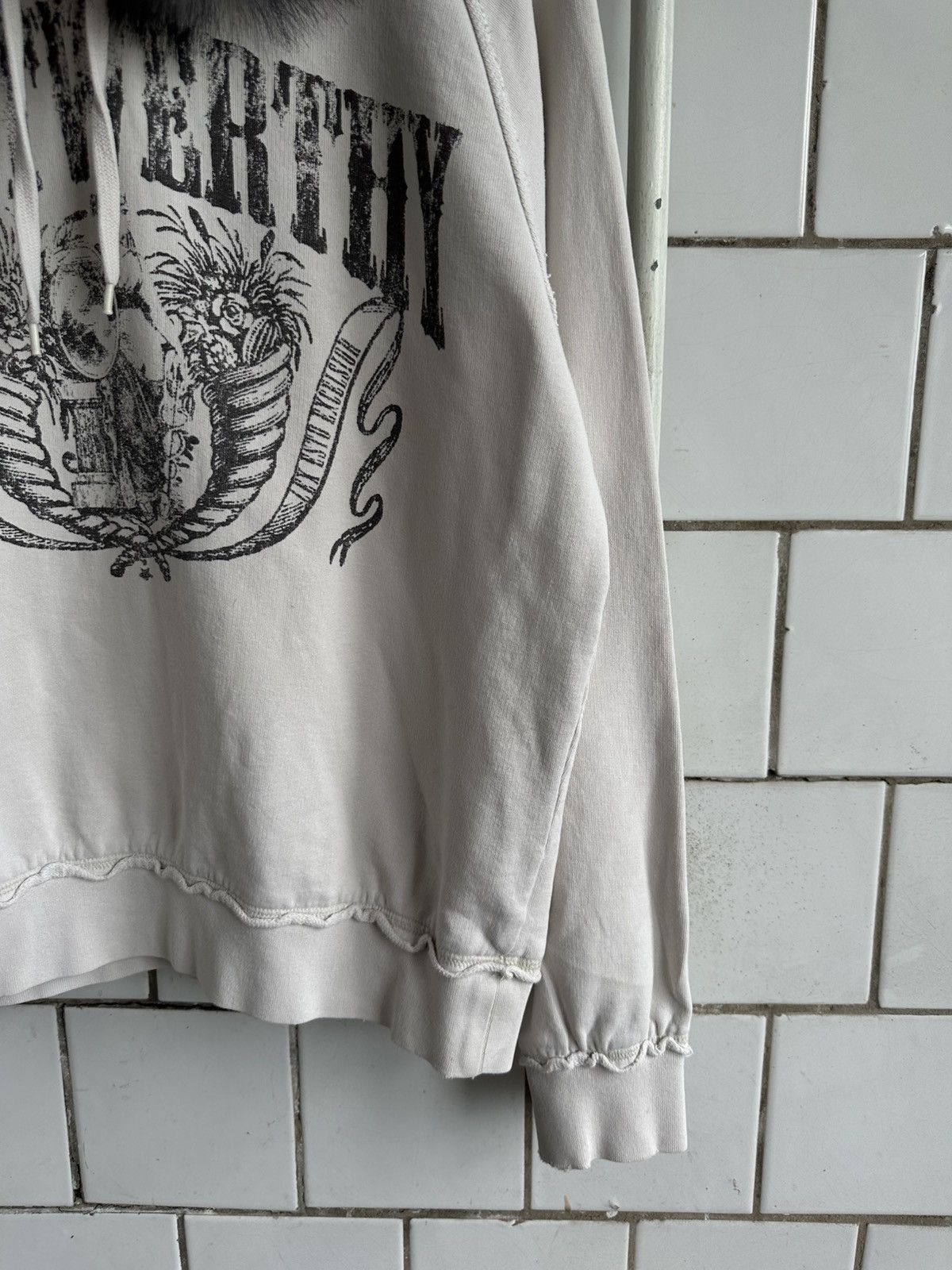 Handmade Vintage Japanese Style Peter Werth Fur Custom Hoodie Y2K 00s Size US L / EU 52-54 / 3 - 10 Thumbnail