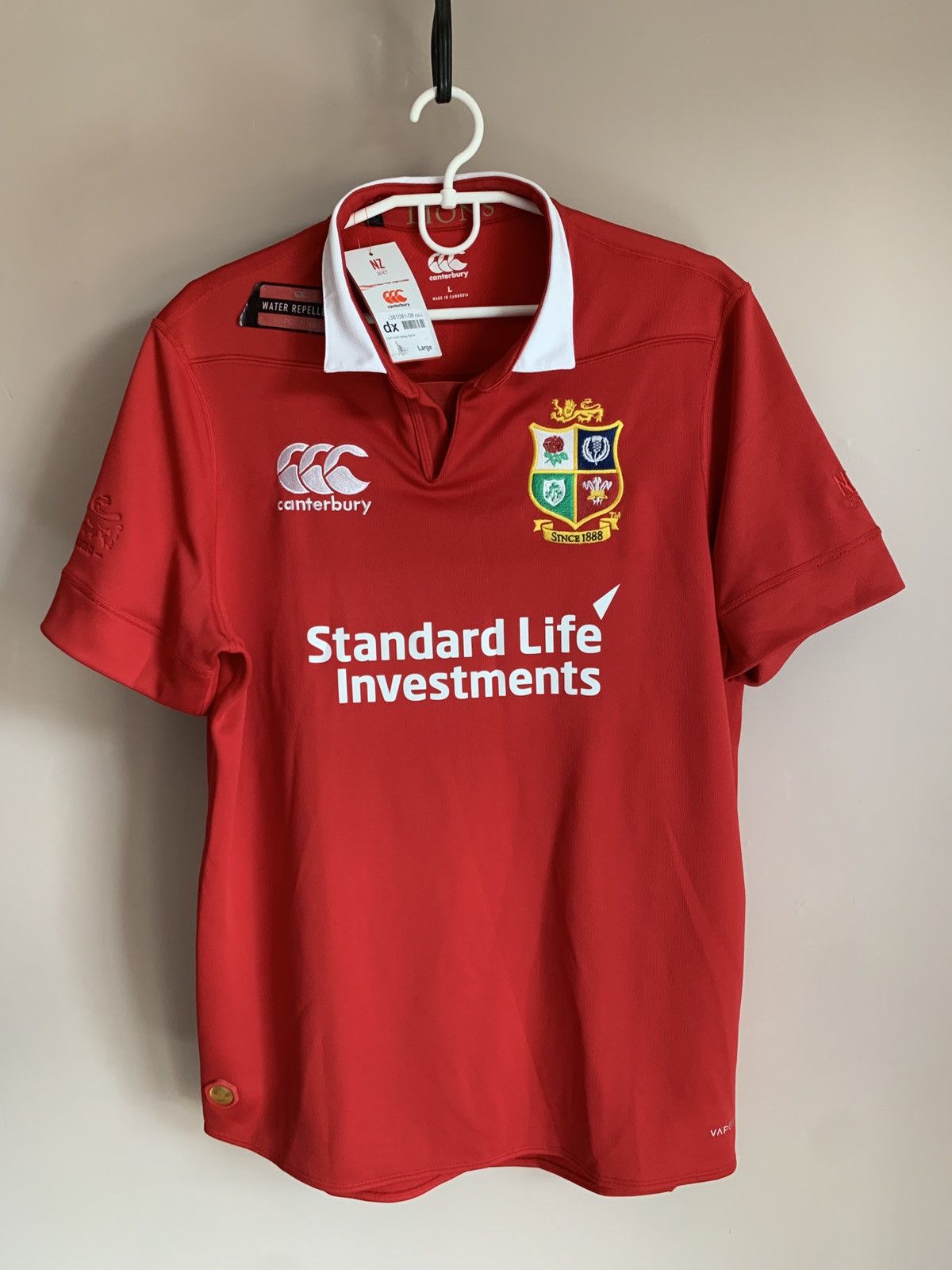 Canterbury of New Zealand British and Irish Lions 2017 Rugby Union Shirt Canterbury L Size US L / EU 52-54 / 3 - 1 Thumbnail