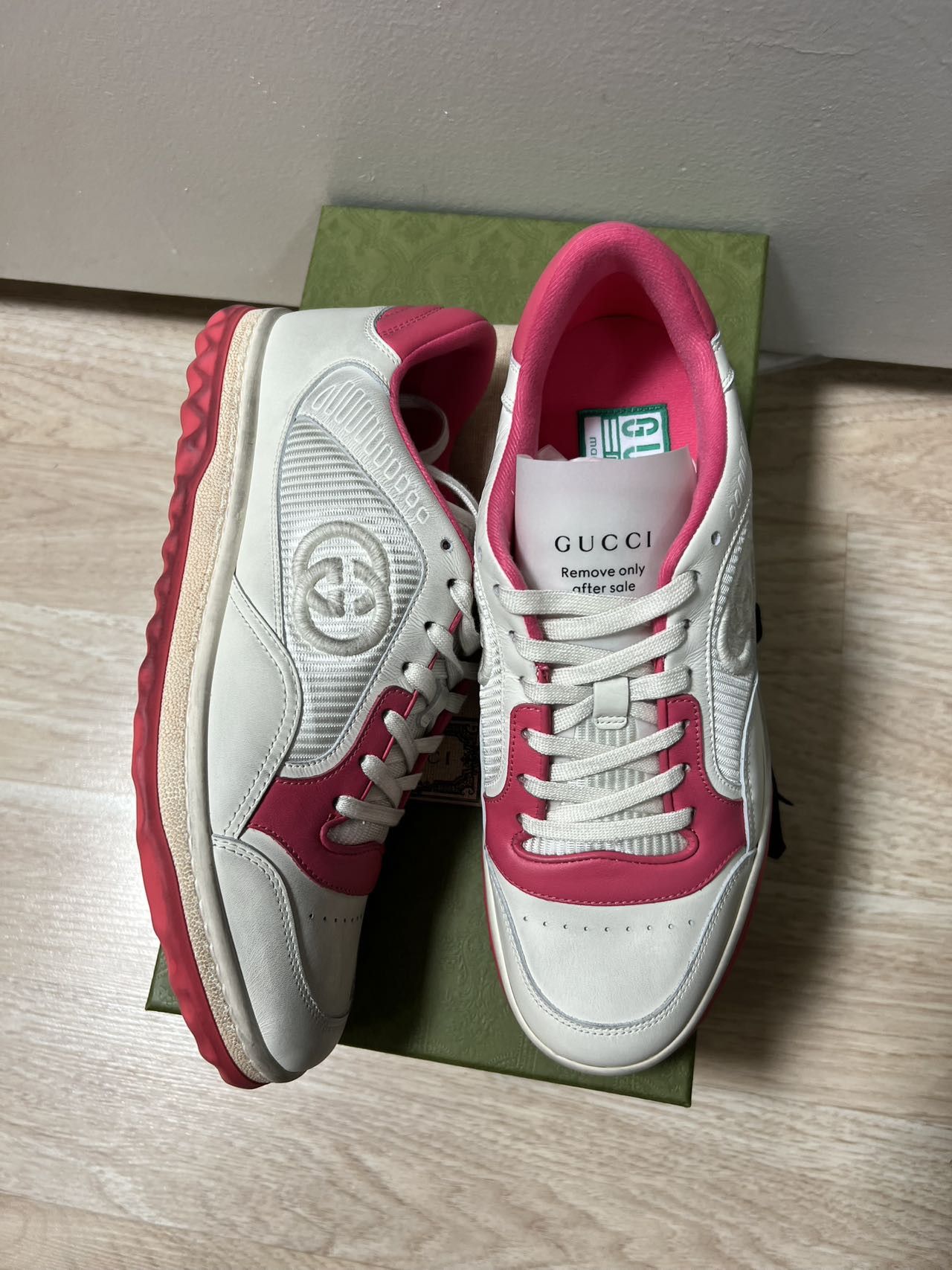 Gucci Gucci MAC80 Sneaker 'Off White Pink' 749909-AAB79-9152
