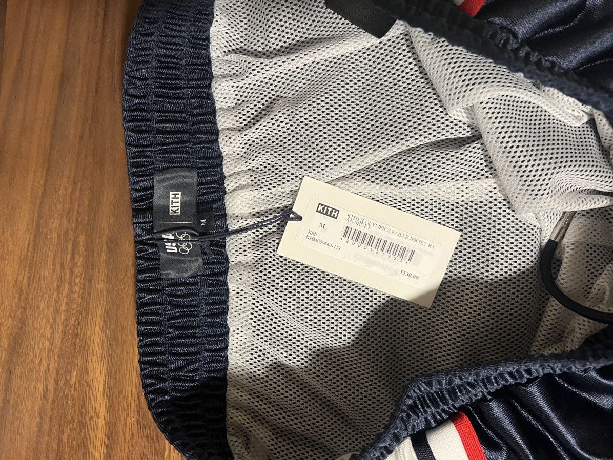 Kith Kith for Team USA Faille Jersey Ryan Short Nocturnal Medium Size US 32 / EU 48 - 12 Thumbnail