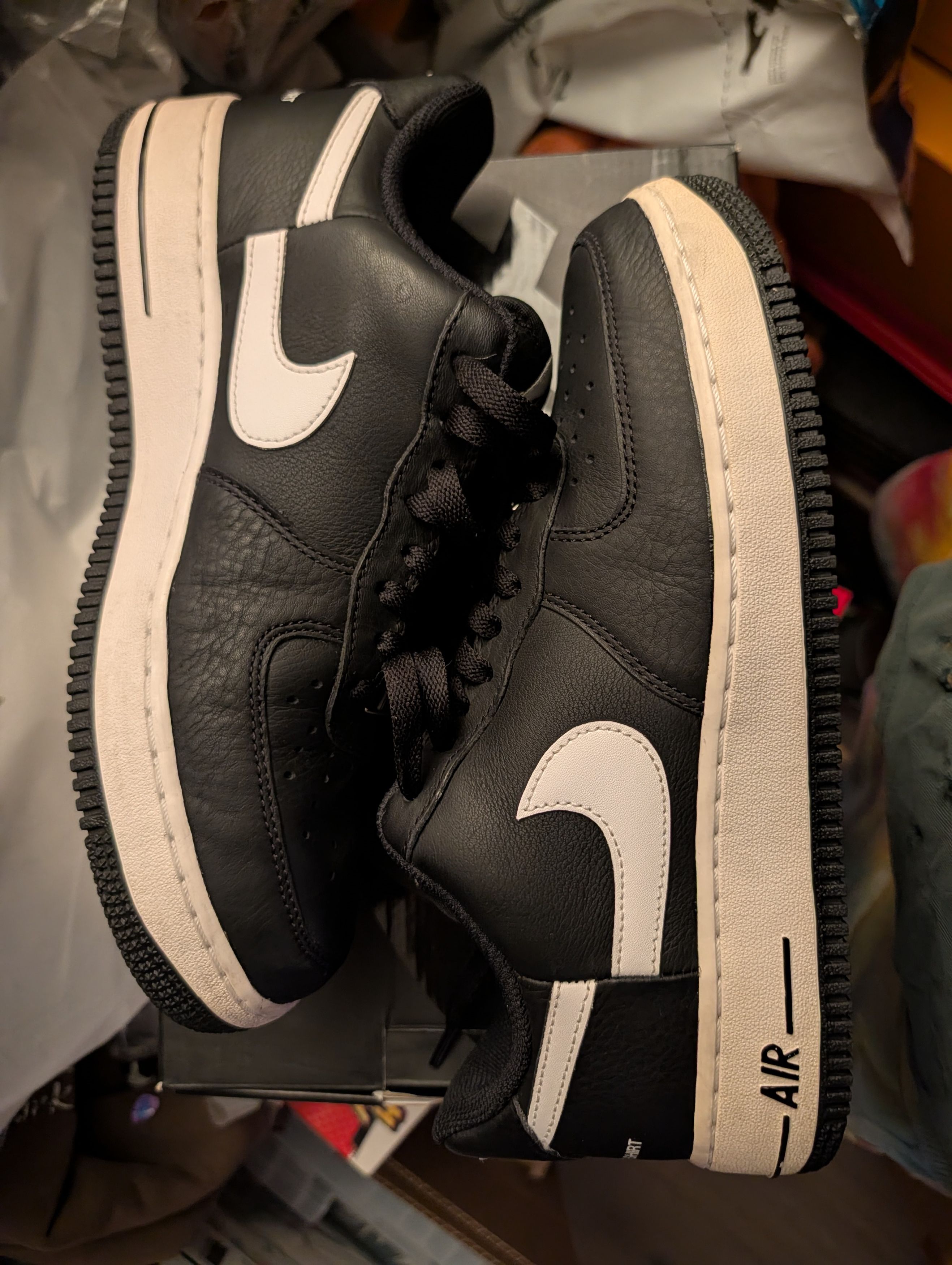 Comme des Garcons SHIRT × Nike × Supreme Nike Air Force 1 Supreme Comme des Garcons Shirt Split 8.5 Size US 8.5 / EU 41-42 - 1 Thumbnail