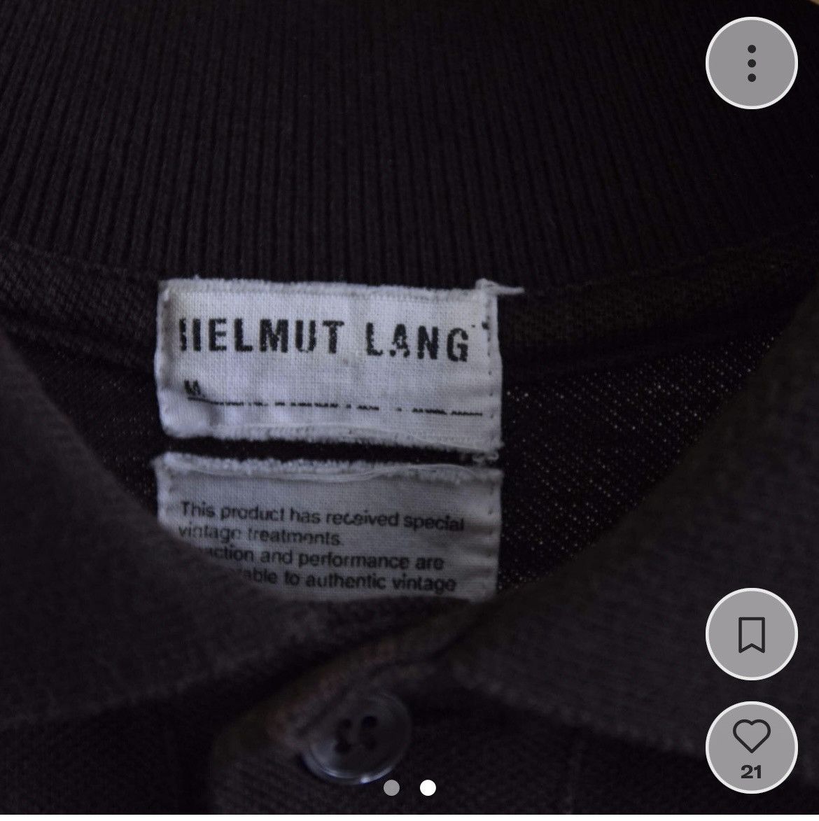 Helmut Lang Archival helmut lang logo polo Size US S / EU 44-46 / 1 - 2 Thumbnail