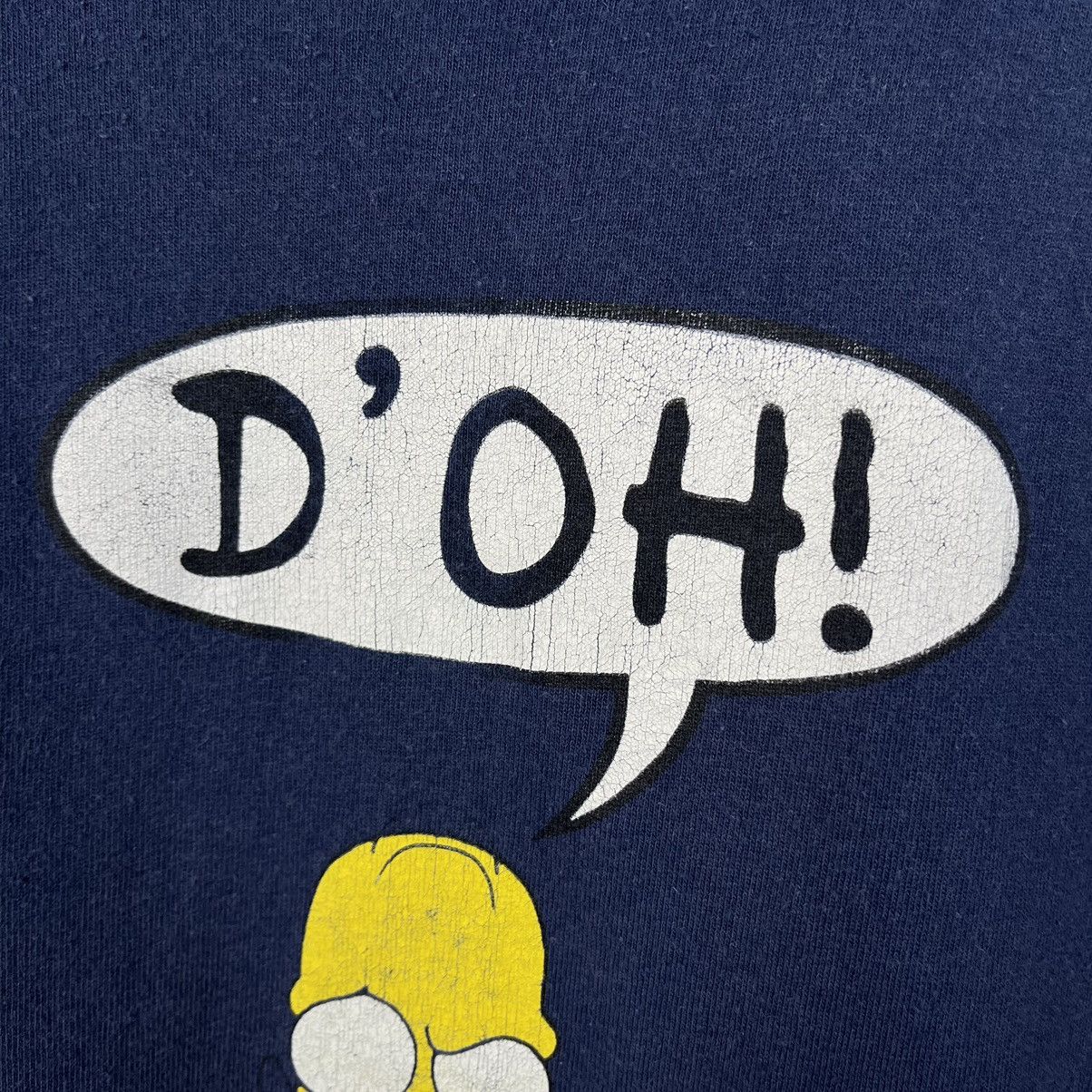 Cartoon Network Vintage Simpsons Homer cartoon humor tee 1997 Size US XL / EU 56 / 4 - 11 Thumbnail