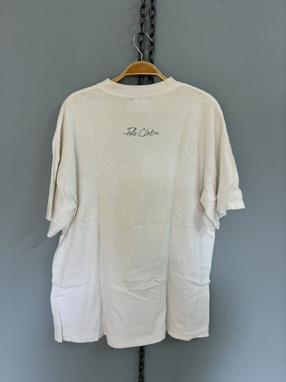 Vintage Vintage 90s Polo Club Best Buddy! t shirt Size US L / EU 52-54 / 3 - 2 Thumbnail
