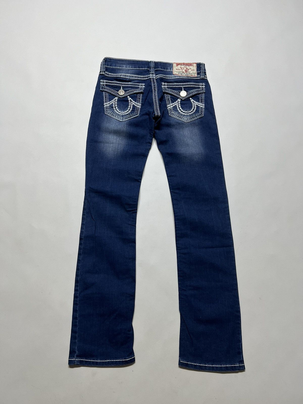 True Religion × Vintage Vintage Y2k True Religion 💙 Billy Super Denim Jeans 00’s Size 34" / US 12 / IT 48 - 4 Thumbnail