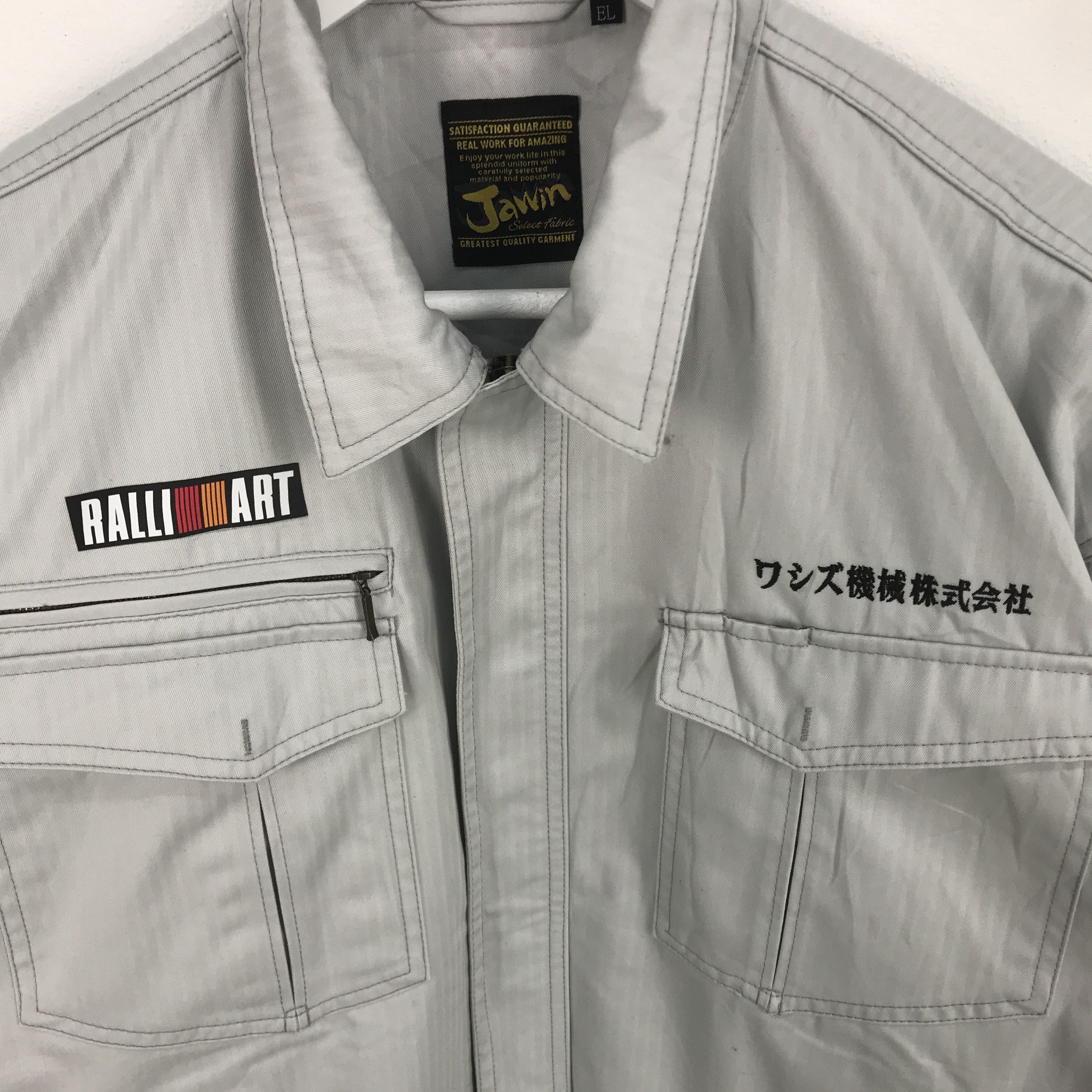 Japanese Brand mitsubishi ralliart racing vintage work japan cuatom jacket Size US L / EU 52-54 / 3 - 4 Thumbnail