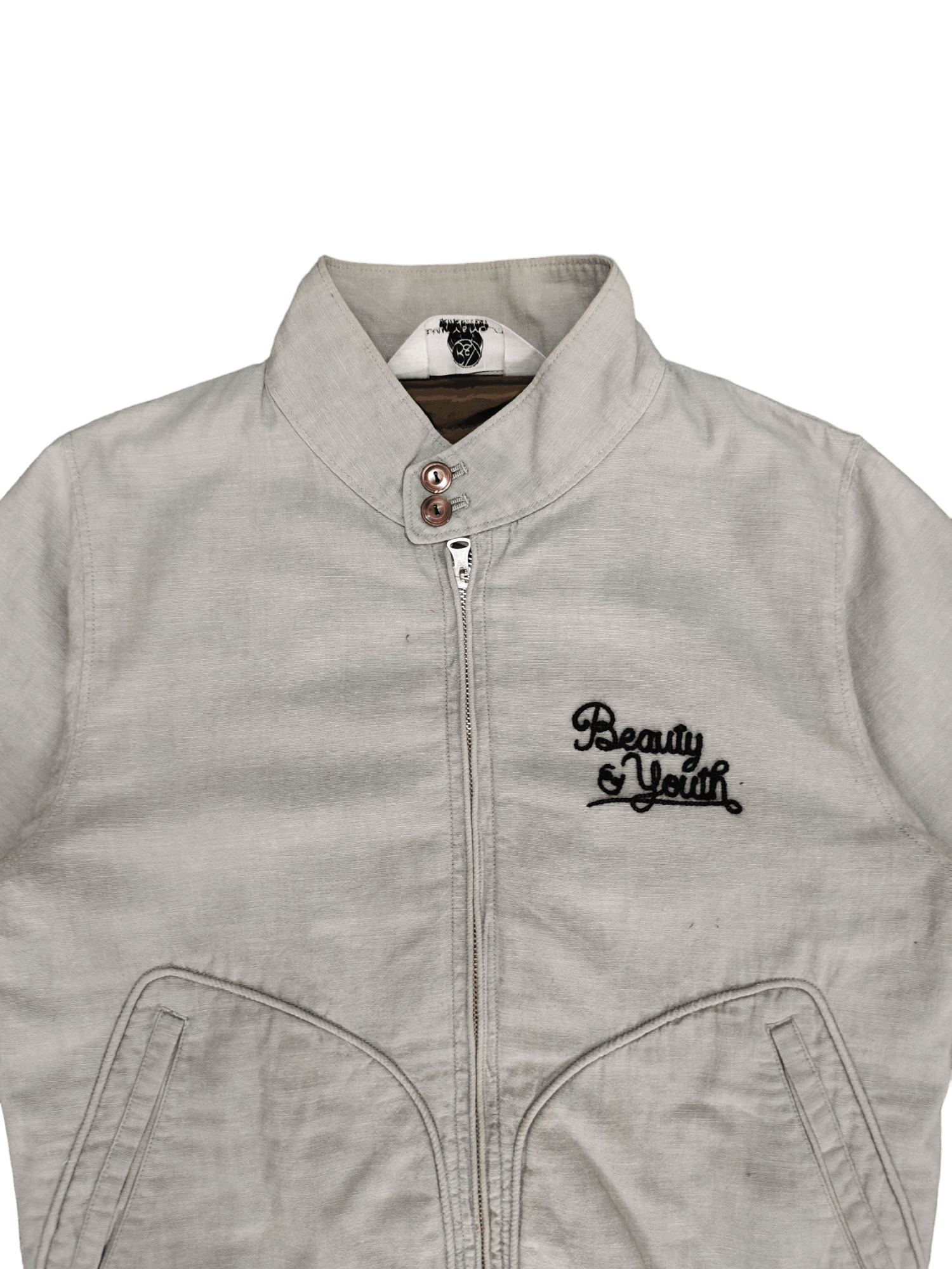 United Arrows Vintage United Arrows Embroidered Cotton Work Jacket Size US S / EU 44-46 / 1 - 12 Thumbnail