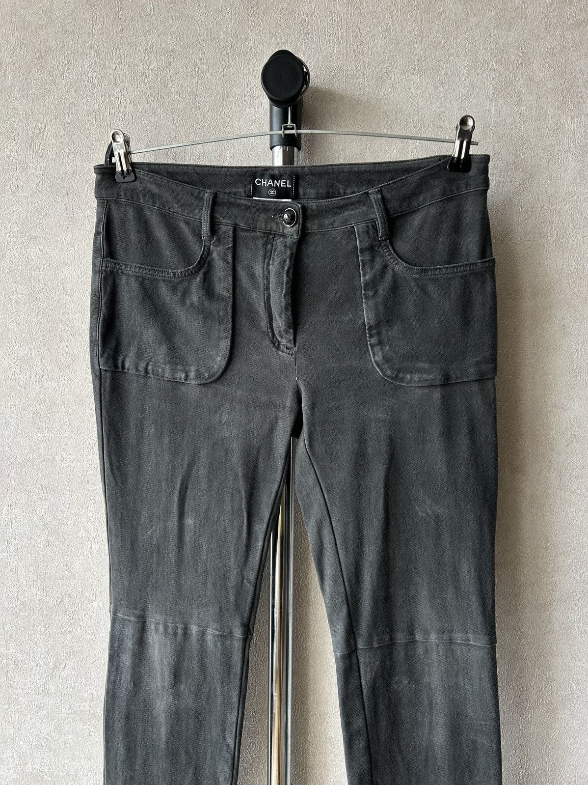Chanel Vintage Chanel Slim Fit Stretch Jeans Size 30" / US 8 / IT 44 - 2 Thumbnail