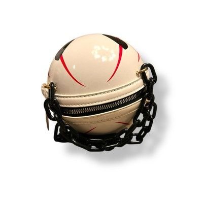 Shein Shein White Pumpkin Jack-o'-Lantern Halloween 6” Round Purse Size ONE SIZE - 5 Thumbnail