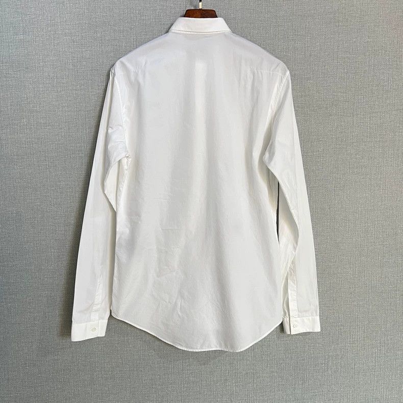 Dior Dior White Bee Embroidered Shirt-2506 Size US M / EU 48-50 / 2 - 2 Thumbnail