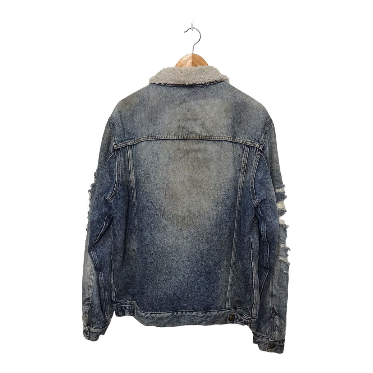 Swagger Swagger Lined Sherpa Denim Jacket Size US L / EU 52-54 / 3 - 5 Thumbnail