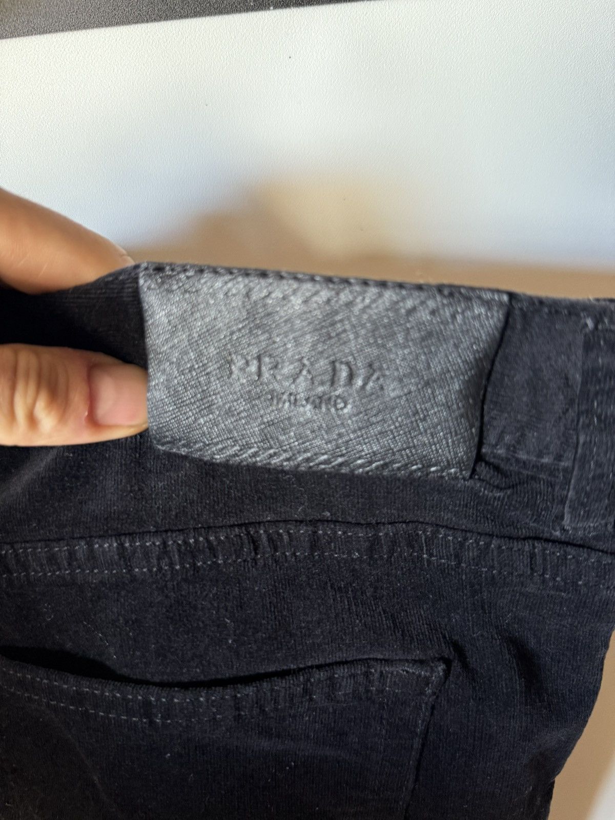 Prada Prada Velvet Pants Size US 35 - 3 Thumbnail