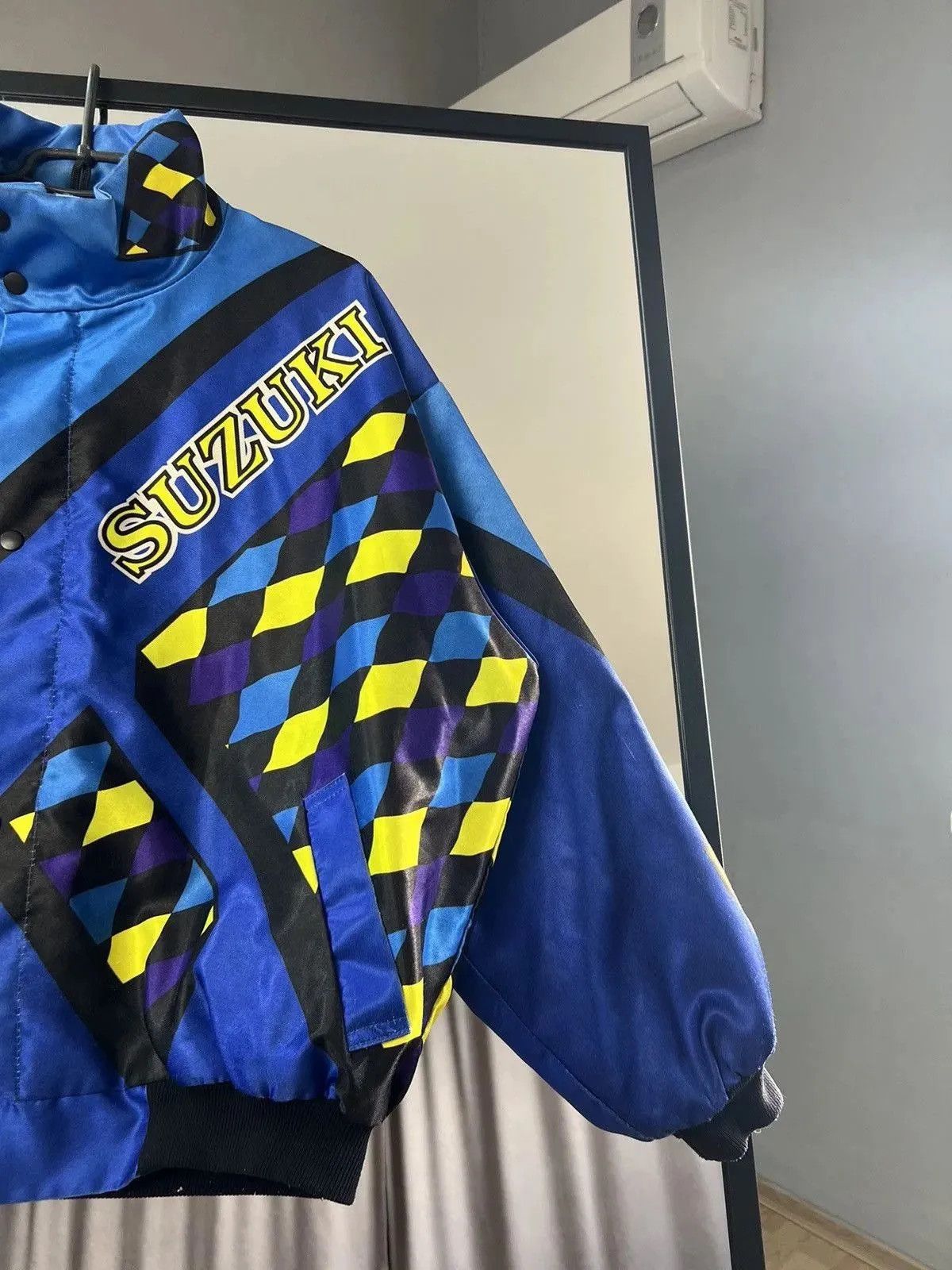 Formula 1 racing vintage jacket Suzuki ,racing bombers Y2K streetwear Size US XL / EU 56 / 4 - 6 Thumbnail