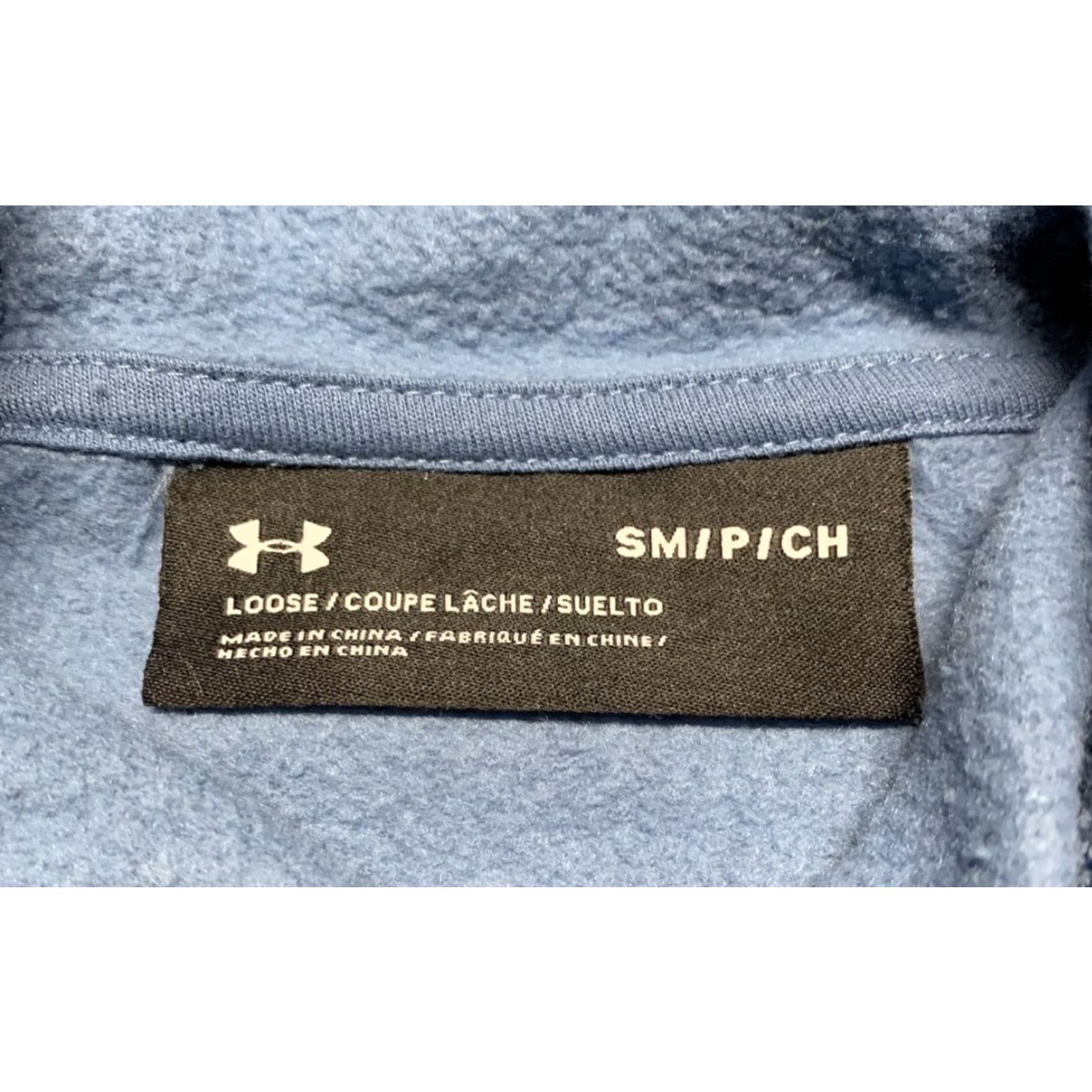 Under Armour Under Armour Sweatshirt Shirt Women Petite Small Blue Hooded Pullover Classic Activewear PS Women Womens Size S / US 4 / IT 40 - 3 Thumbnail