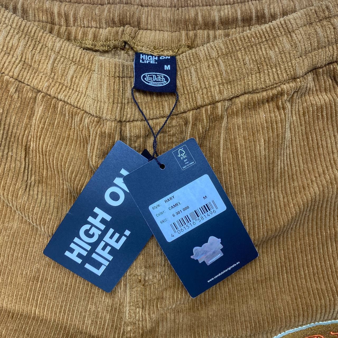 Von Dutch Von Dutch Originals Corduroy Pant Straight Raby brown Size US 32 / EU 48 - 6 Thumbnail