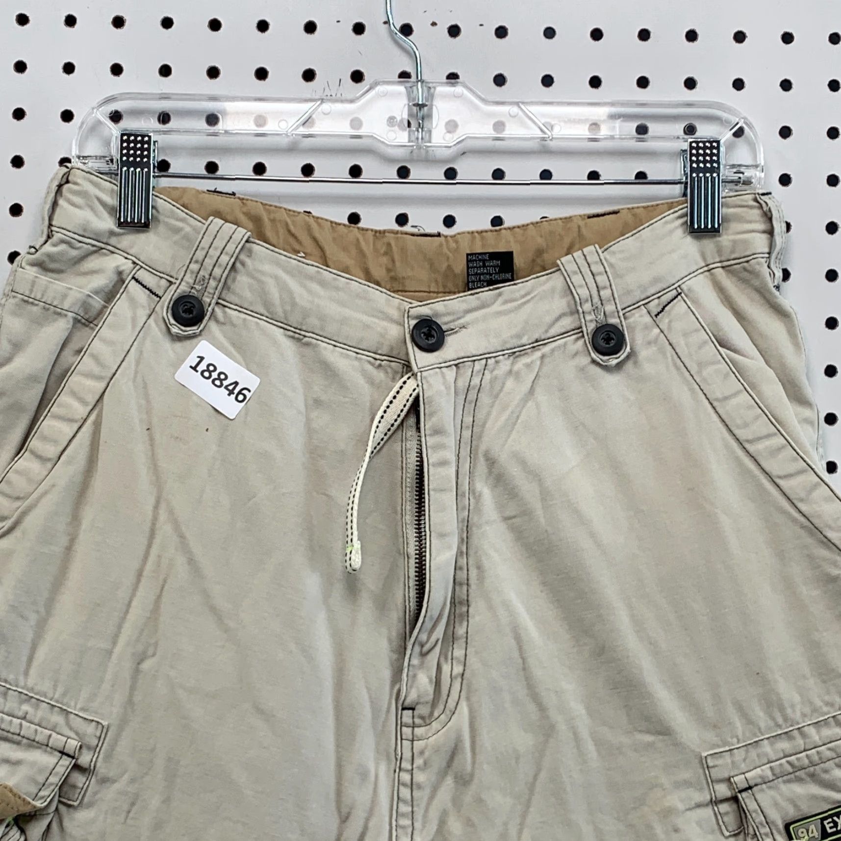 J Brand Emergency Exit Shorts Mens Cargo Beige 30x11 Regular Outdoor Size US 30 / EU 46 - 3 Thumbnail