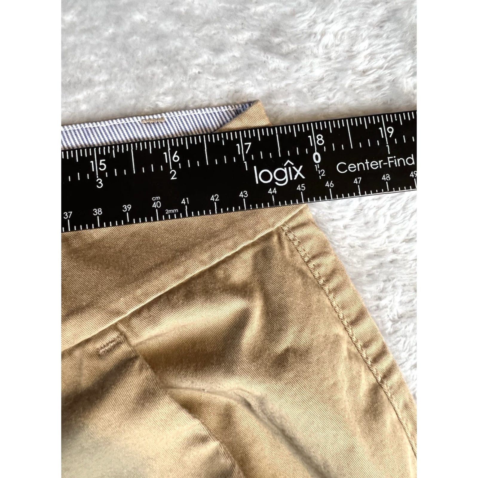 J.Crew J.Crew Slim Boyfriend Chino Pants Women's Size 32 Beige Preppy Casual Boyfriend Slim Chino Pants Womens, 32, Beige, Preppy, Casual, Chino, Pants Size 24" / US 00 / IT 34 - 3 Thumbnail