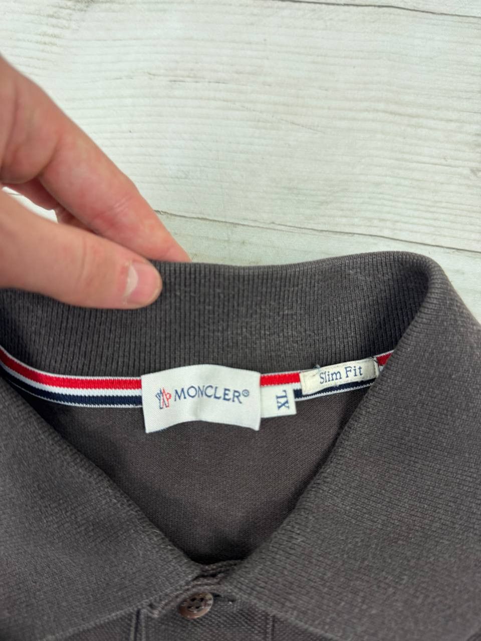 Moncler Vintage Moncler Polo Shirt Long Sleeve Size US XL / EU 56 / 4 - 8 Thumbnail