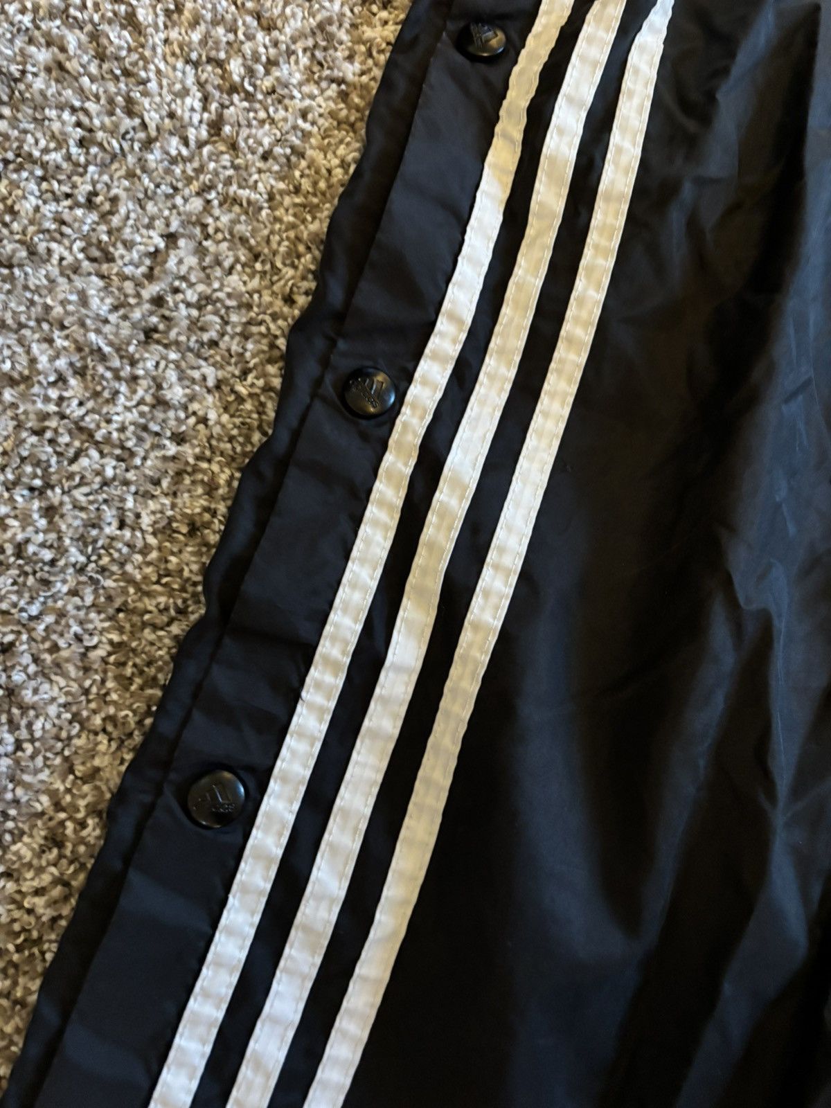 Adidas Vintage Adidas Tear-Away Snap Track Pants XL Size US 36 / EU 52 - 2 Thumbnail