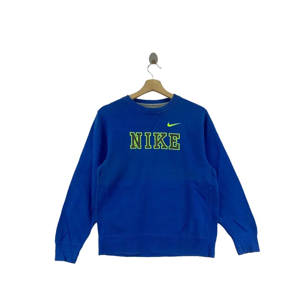 Nike Vintage NIKE CENTER LOGO Florescence Sweatshirt Pullover Size US L / EU 52-54 / 3 - 1 Thumbnail