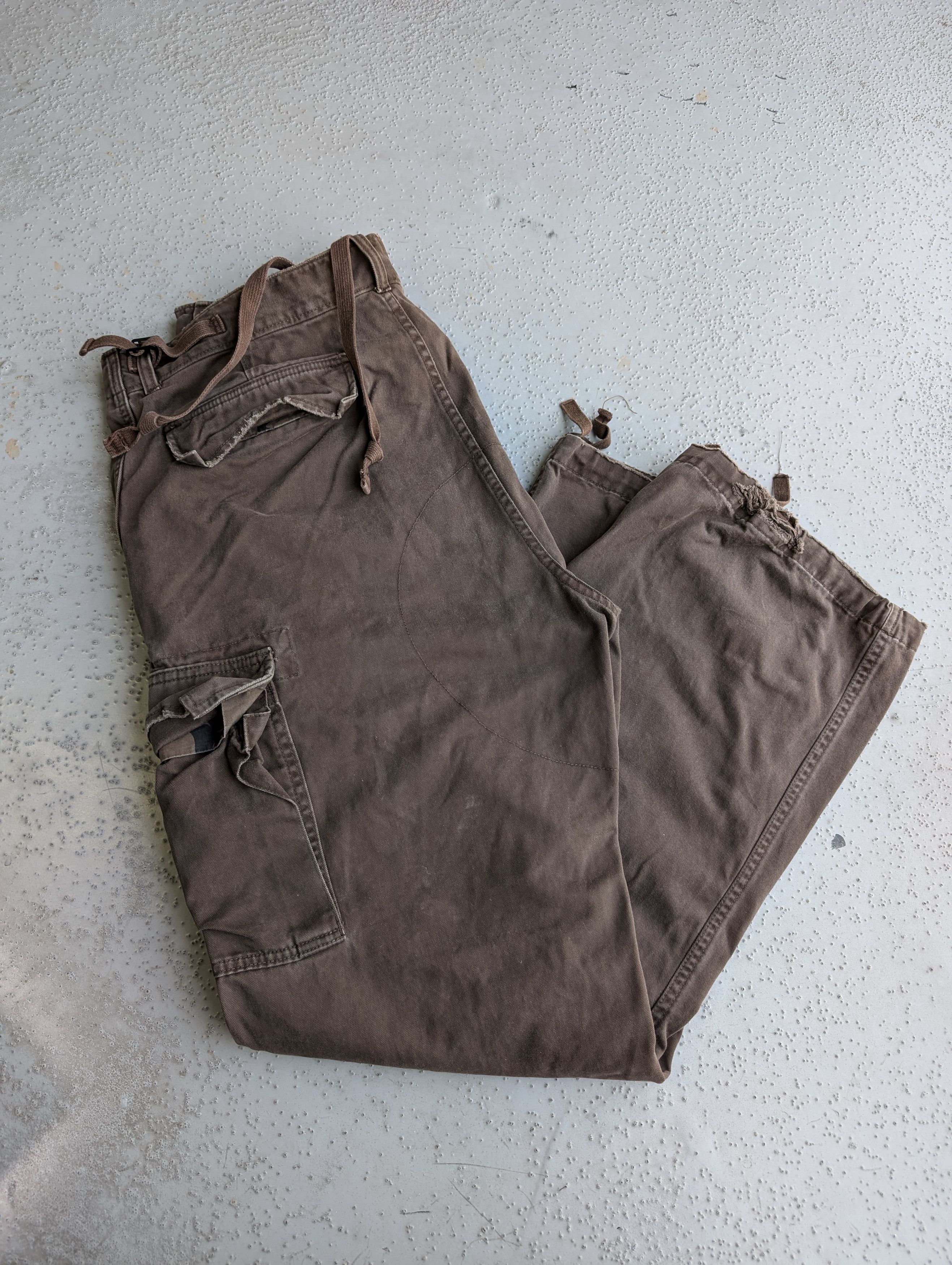 Japanese Brand Army Military Style Cargo Pants 38x32 Vintage streetwear Size US 38 / EU 54 - 9 Thumbnail