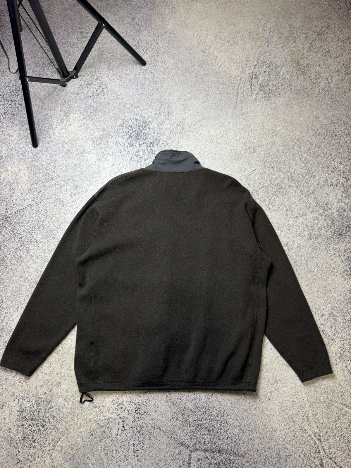 Ermenegildo Zegna Mens Ermenegildo Zegna Hybrid 1/4 zip fleece Size US L / EU 52-54 / 3 - 20 Thumbnail