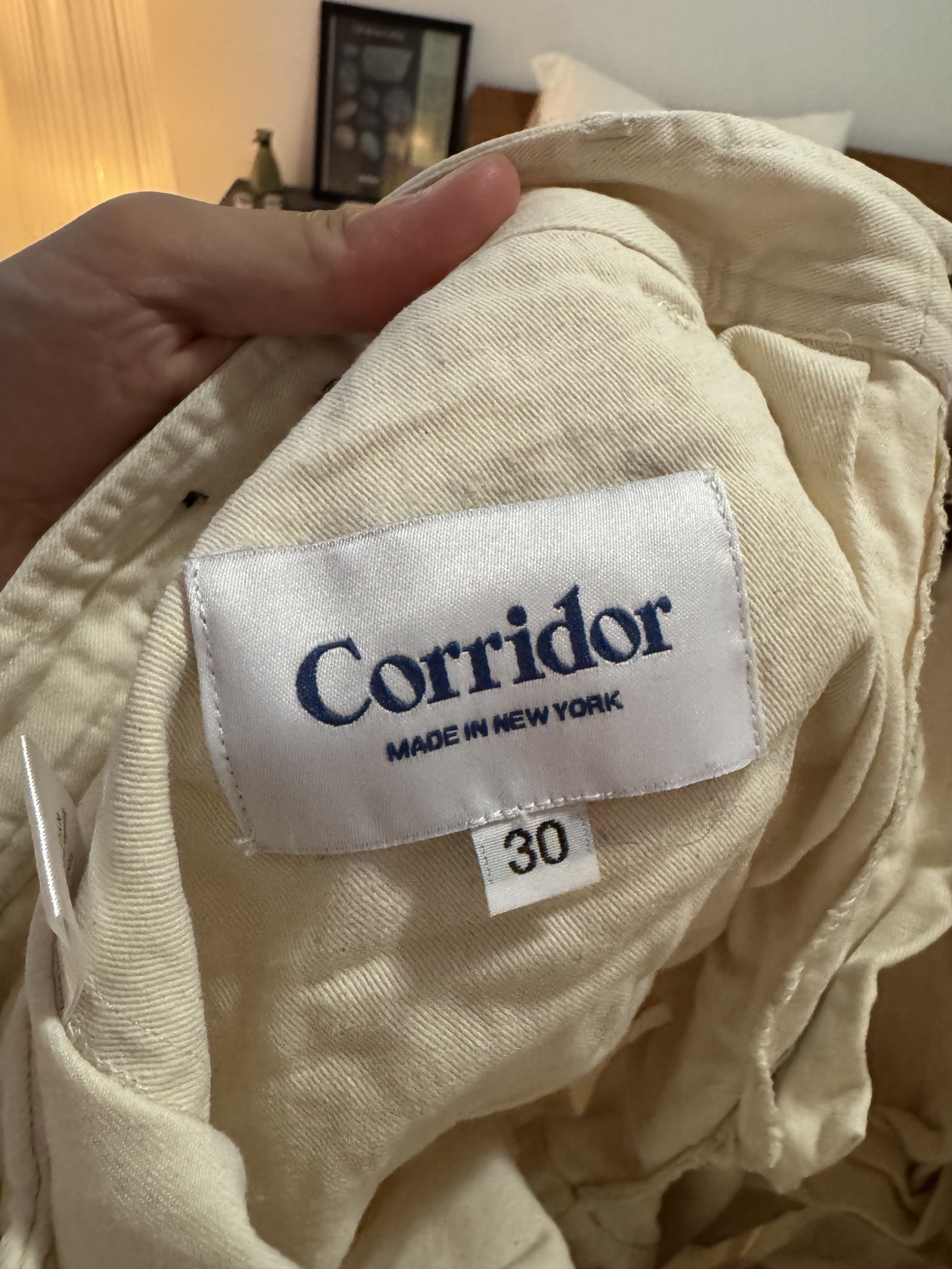 Corridor Corridor Cream Trousers Size US 30 / EU 46 - 3 Thumbnail