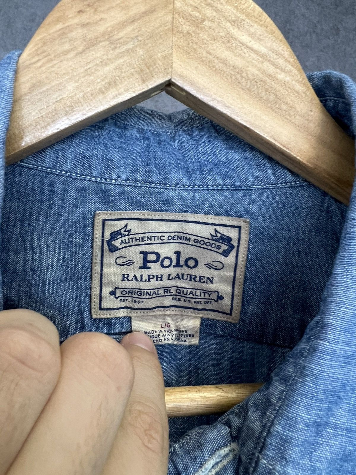 Polo Ralph Lauren Polo Ralph Lauren zip shirt Size US L / EU 52-54 / 3 - 4 Thumbnail