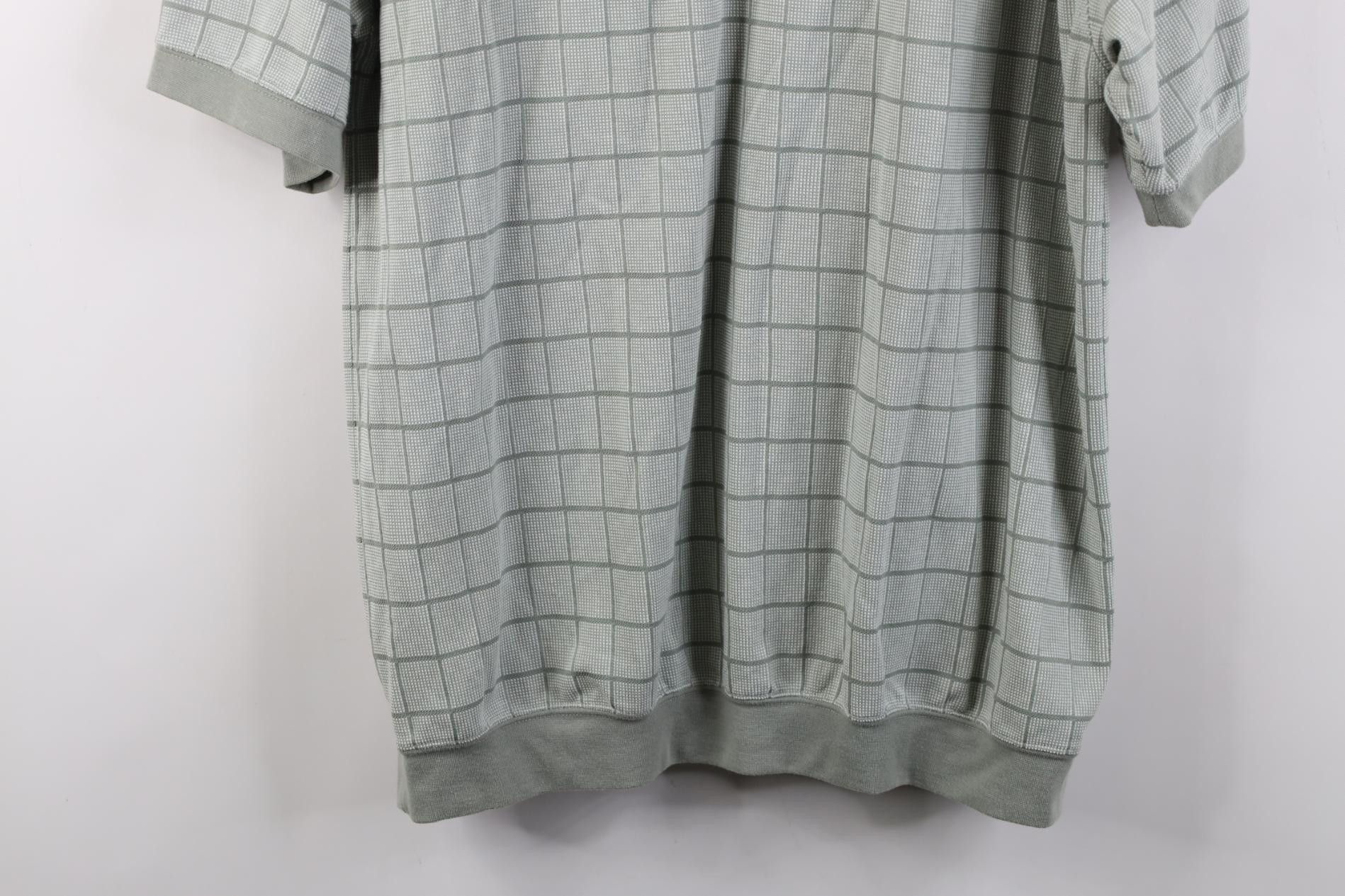 Vintage Vintage 90s Streetwear Knit Pullover Golf Polo Shirt Green Size US XL / EU 56 / 4 - 12 Thumbnail
