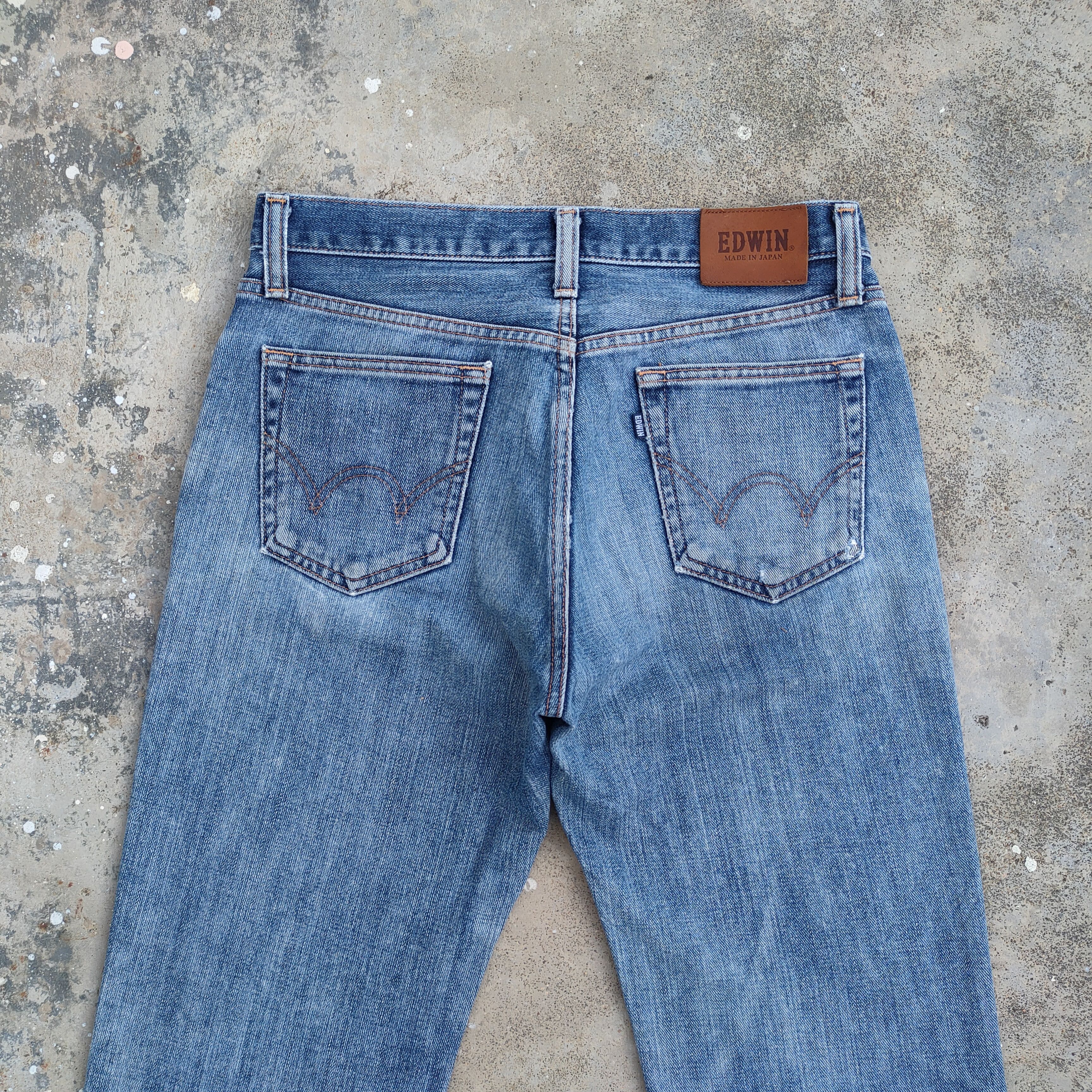 Edwin × Jean × Vintage W31 VINTAGE EDWIN FADED JEANS DENIM PANTS Size US 31 - 11 Thumbnail