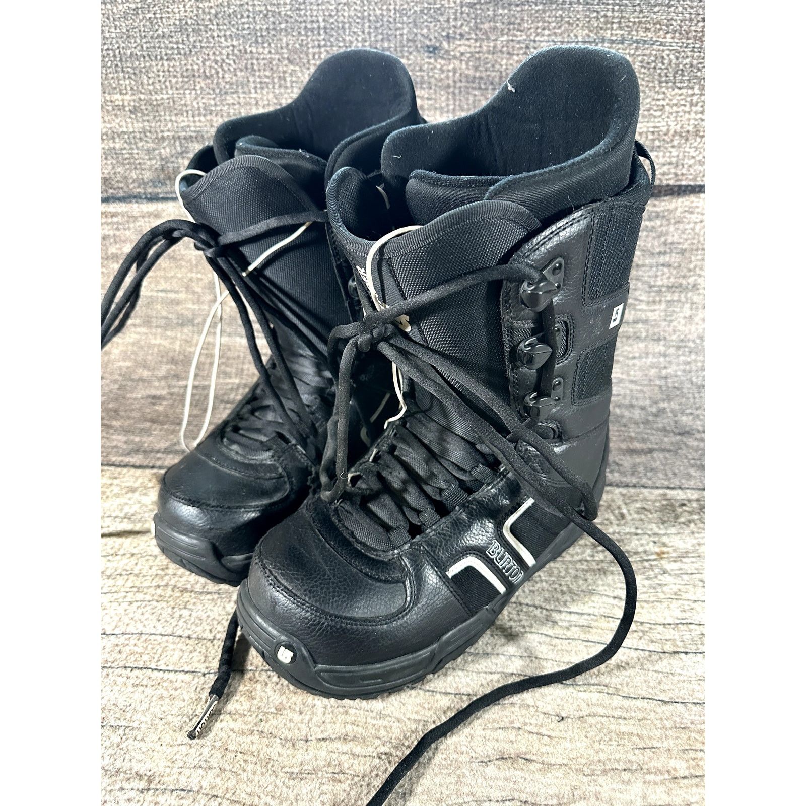 Burton BURTON Invader Imprint One Snowboard Boots Black Men's Sz 9 Size US 9 / EU 42 - 1 Thumbnail