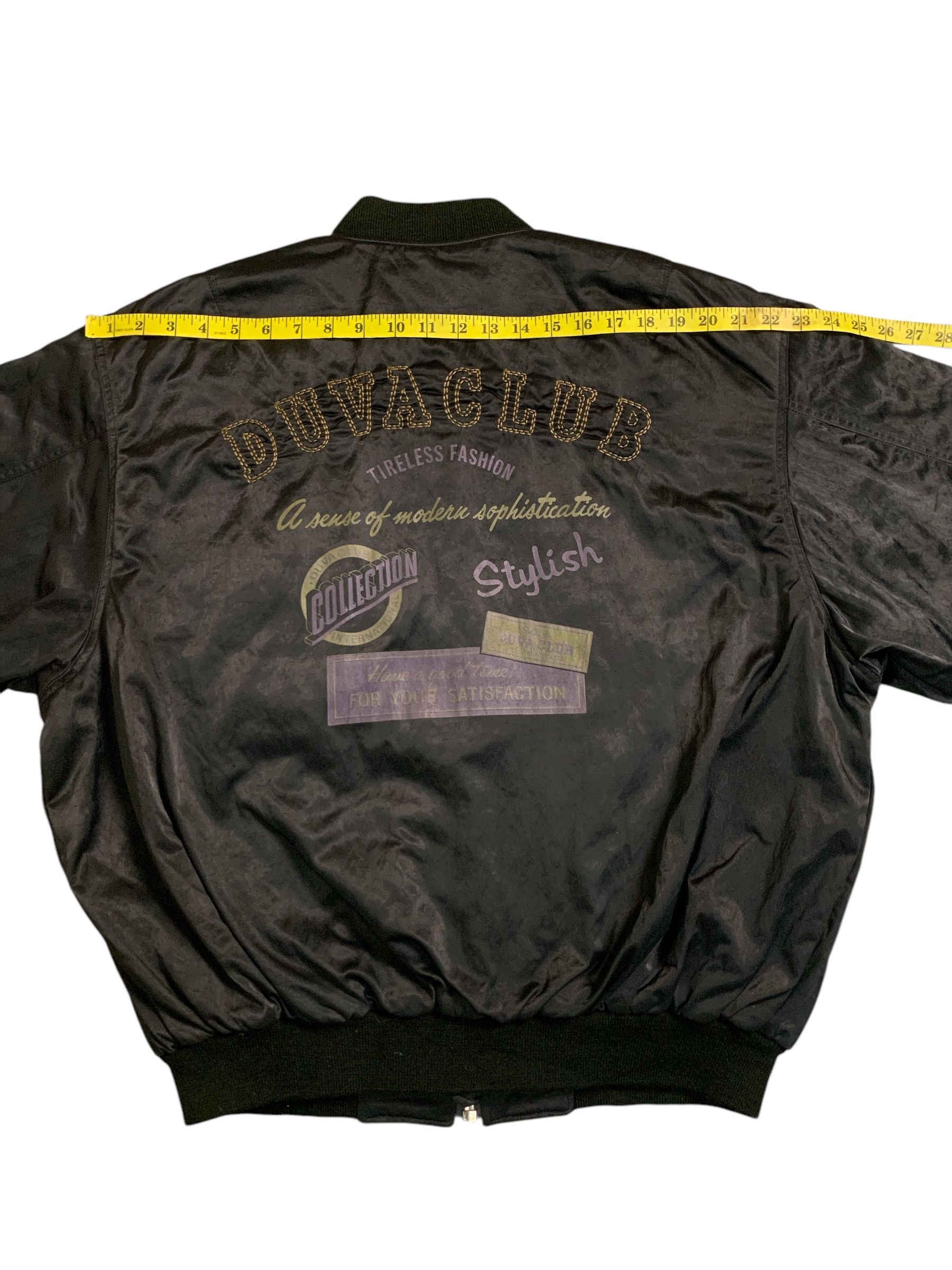 Japanese Brand Rare Design Vintage Duva Club Bomber Jackets Size US XL / EU 56 / 4 - 12 Thumbnail