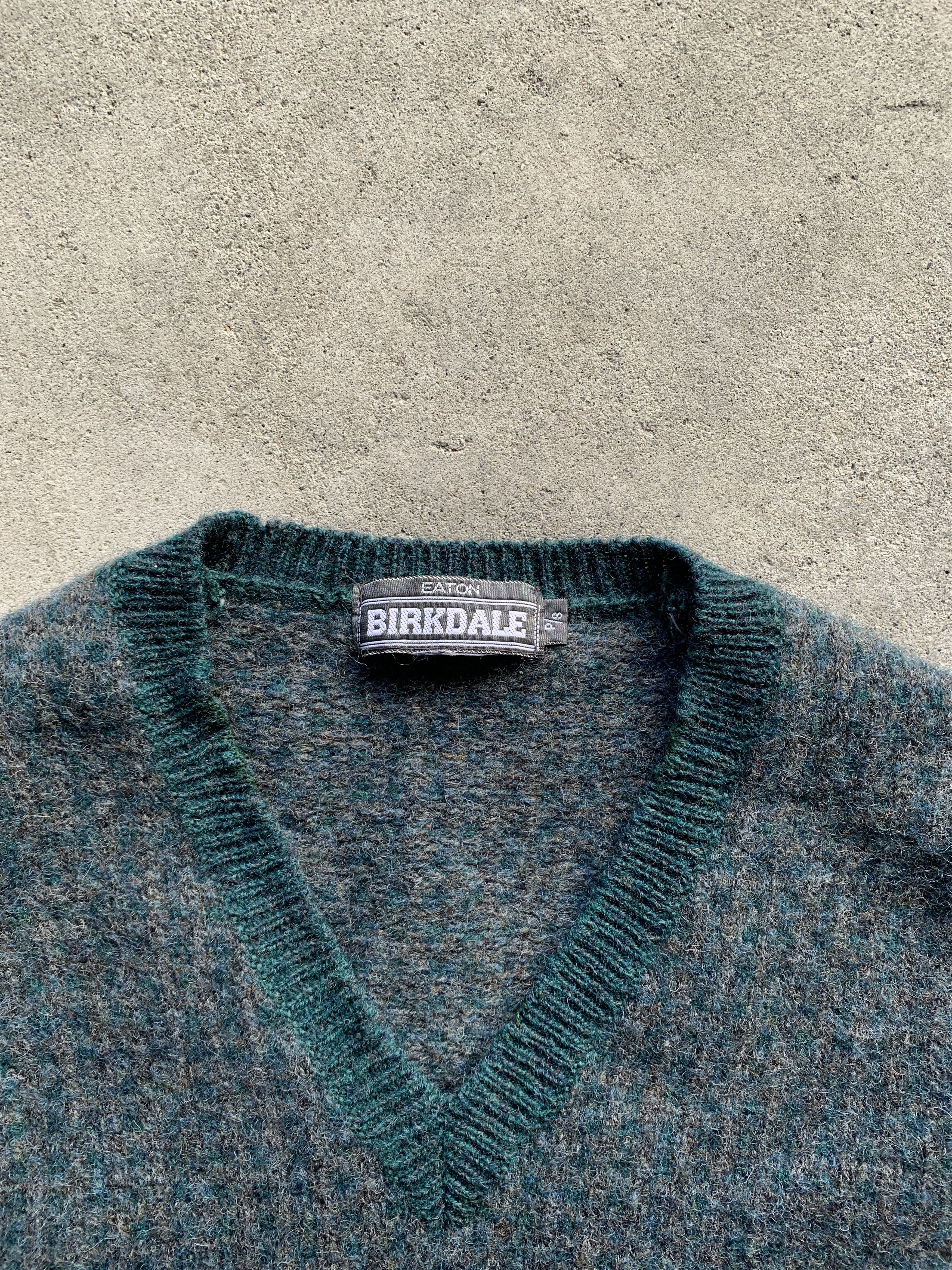 Japanese Brand × Vintage Vintage Green Birkdale Sweater Vest Size US S / EU 44-46 / 1 - 2 Thumbnail
