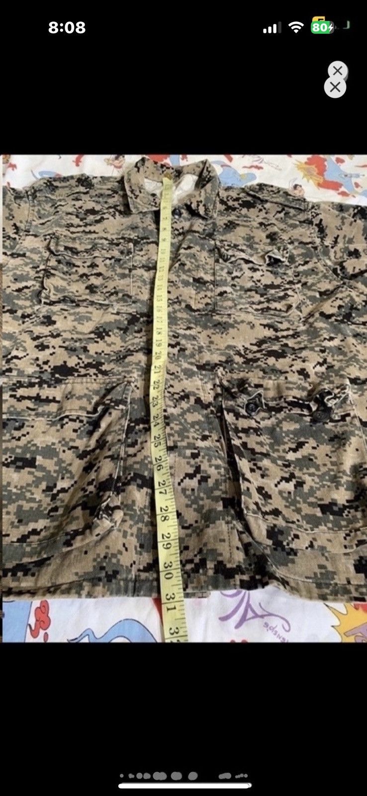 Vintage ***FINAL DROP***RARE 90s TACTICAL DIGI CAMO BUTTON JACKET XL Size US XL / EU 56 / 4 - 7 Thumbnail
