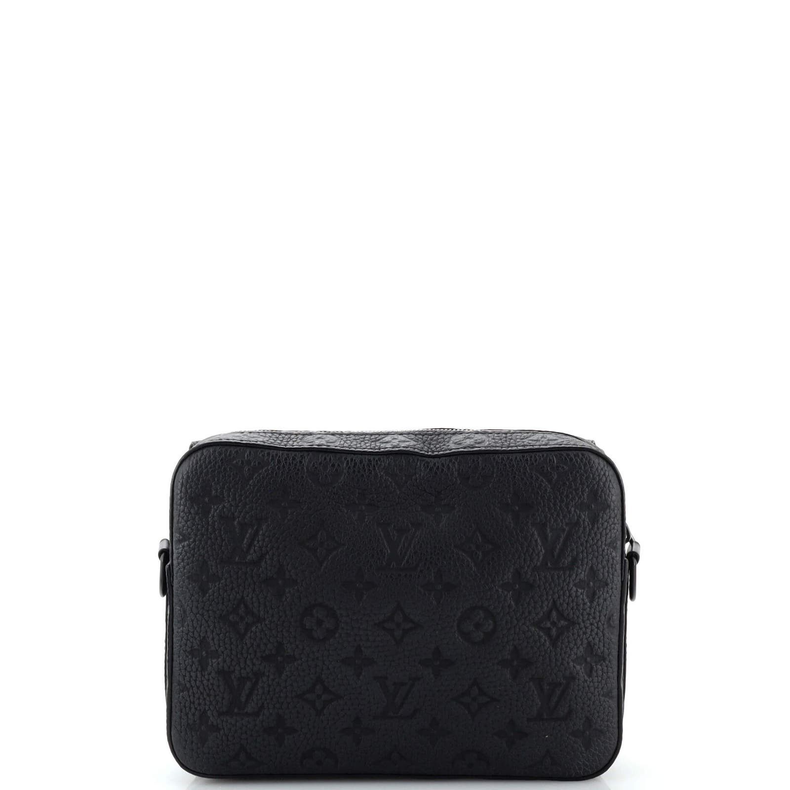 Steamer Messenger Bag Monogram Taurillon Leather None
