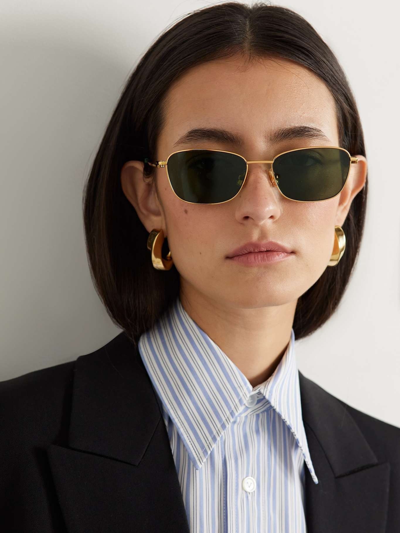 Bottega Veneta Bottega Veneta Women Sunglasses BV1300S 002 NEW AUTHENTIC Size ONE SIZE - 12 Thumbnail