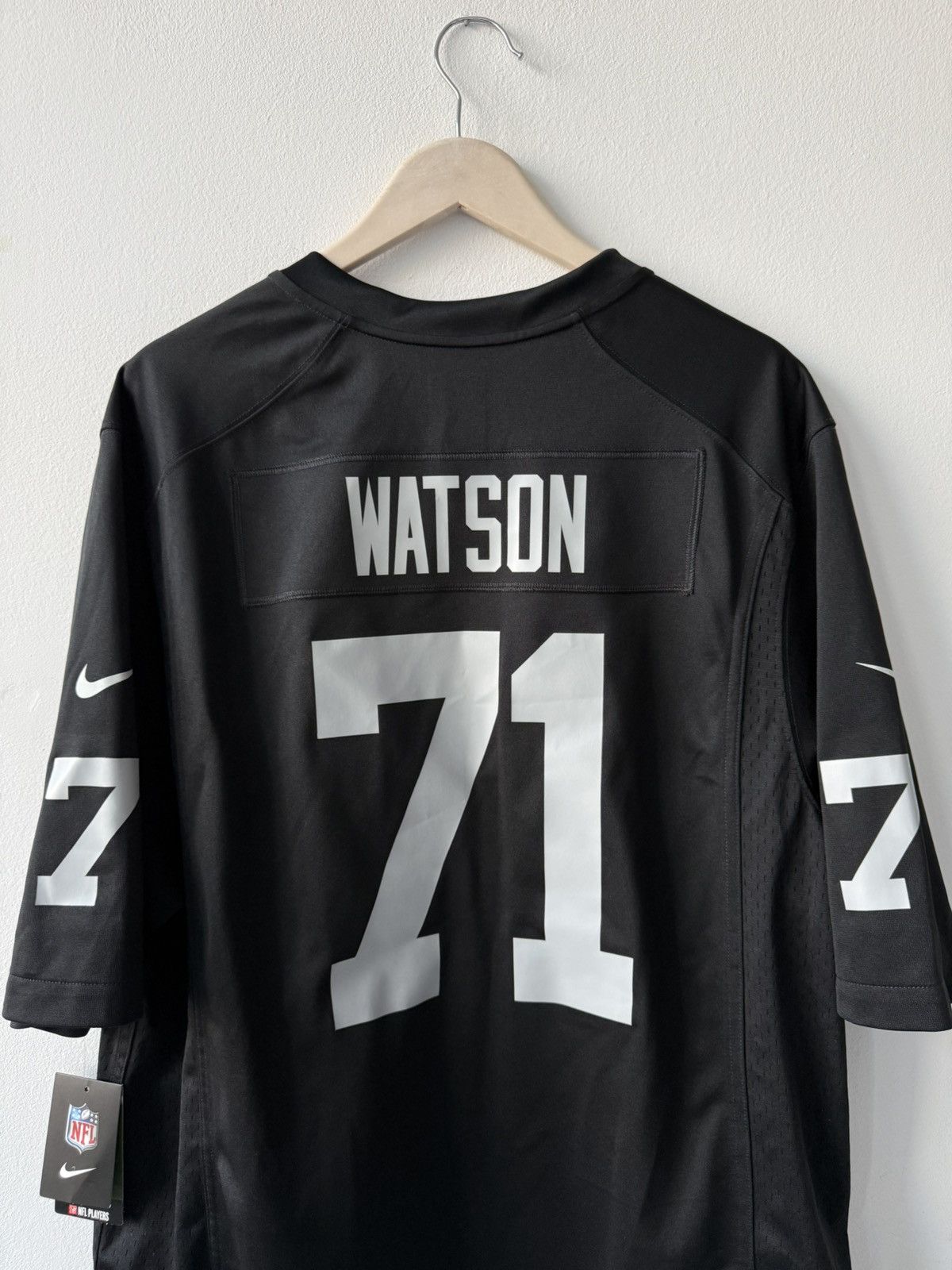 Nike Nike NFL Las Vegas Raiders Watson #71 Game Jersey Size XL Size US XL / EU 56 / 4 - 7 Thumbnail