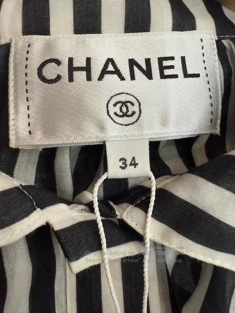 Chanel Chanel 24M striped cake dress shirt Size XXS / US 00 / IT 34 - 5 Thumbnail