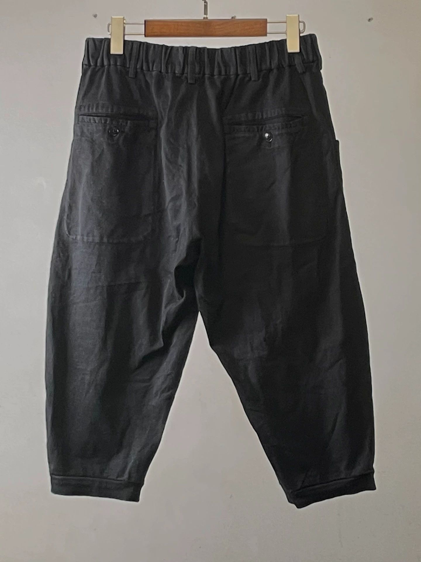 Yohji Yamamoto Yohji Yamamoto PourHomme Kendo Wide Cropped Pants Size US 34 / EU 50 - 3 Thumbnail