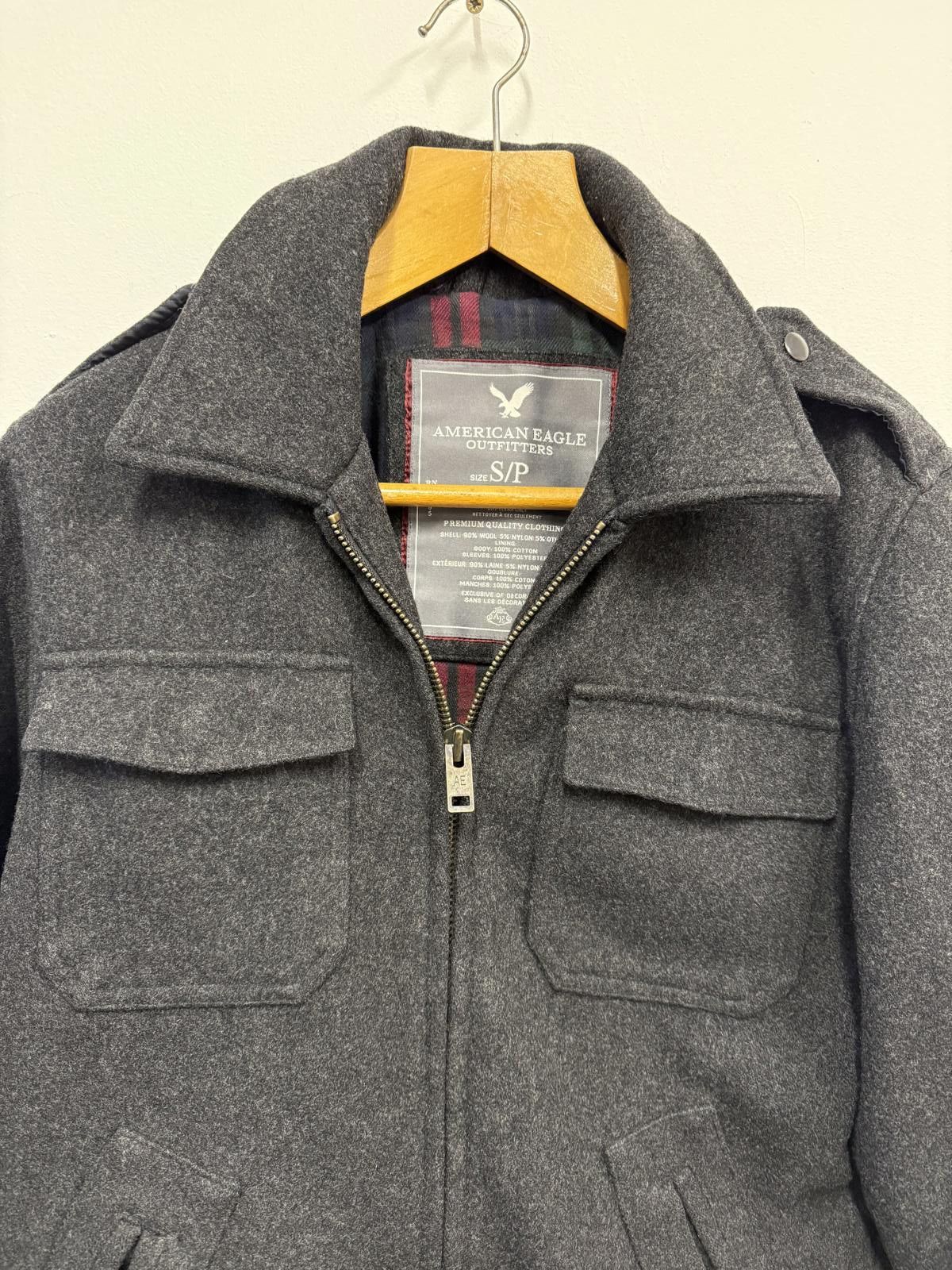 American Eagle Outfitters American Eagle Outfitters Men's Wool Jacket Size S/P Size ONE SIZE - 3 Thumbnail