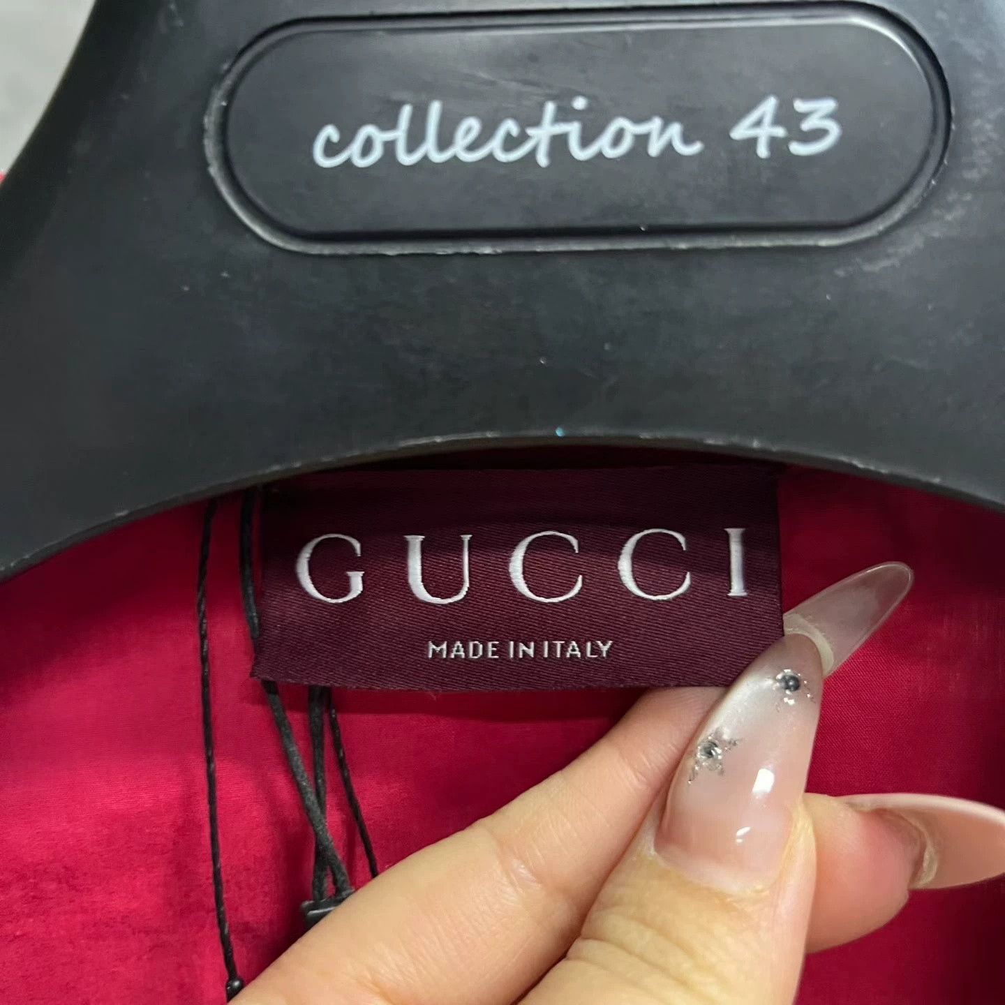 Gucci Gucci 2025 Red Striped Printed Cotton Shirt Size US M / EU 48-50 / 2 - 2 Thumbnail