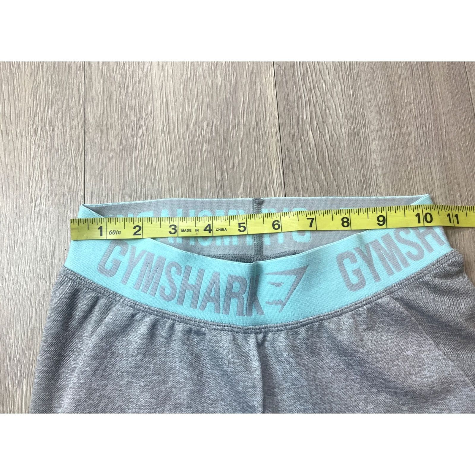 Gymshark VINTAGE Gymshark Leggings Womens XS Gray 28” Inseam 28” Elastic Waist Ankle Skinny Athletic Yoga Size 26" / US 2 / IT 38 - 3 Thumbnail