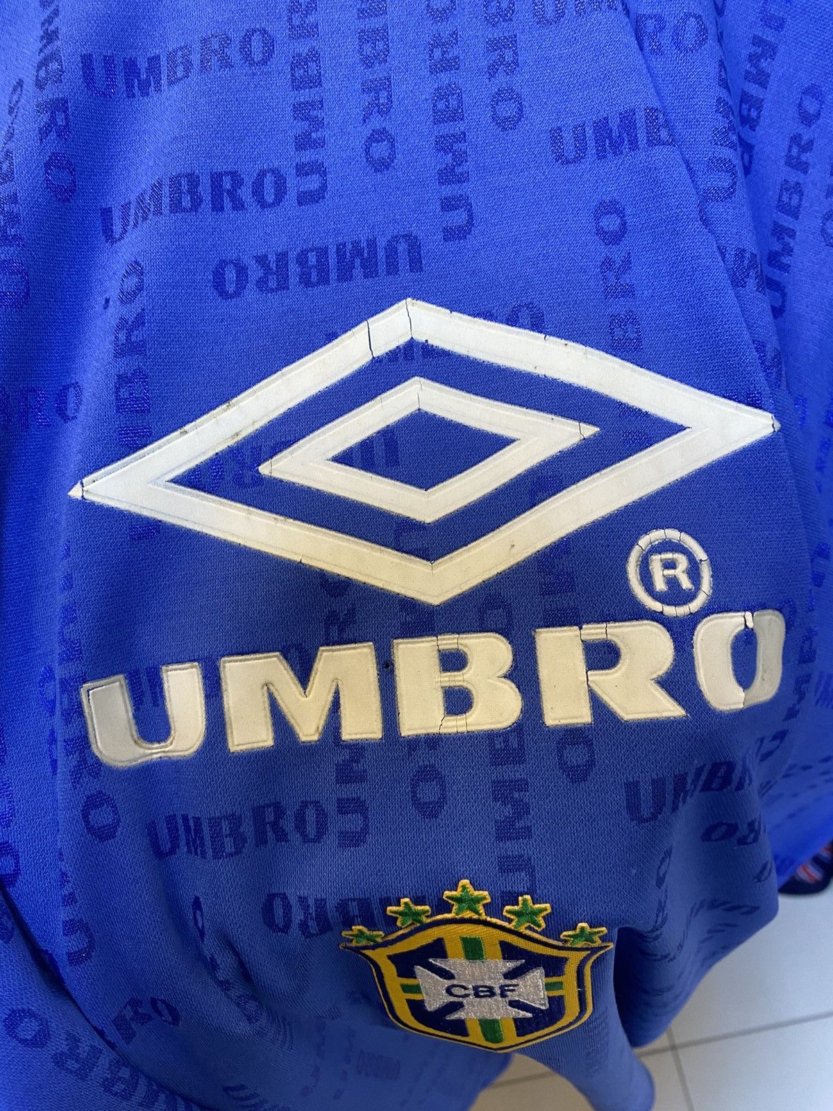 Umbro Vintage 90s Umbro Brazil Football National Team Training Kit Size US XL / EU 56 / 4 - 6 Thumbnail